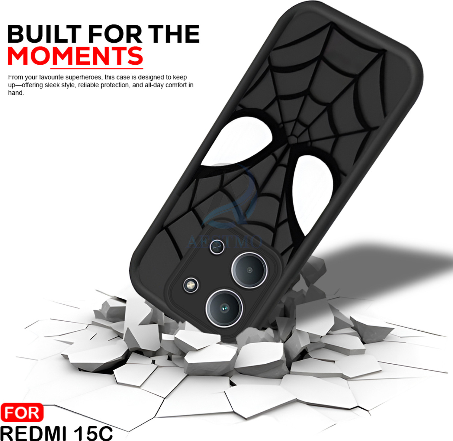 Image of AESTMO Back Cover for Redmi 15C 5G