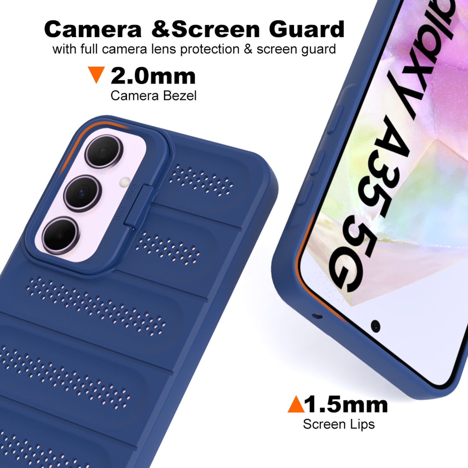 Image of KartV Back Cover for Samsung Galaxy A35 5G, Samsung A35