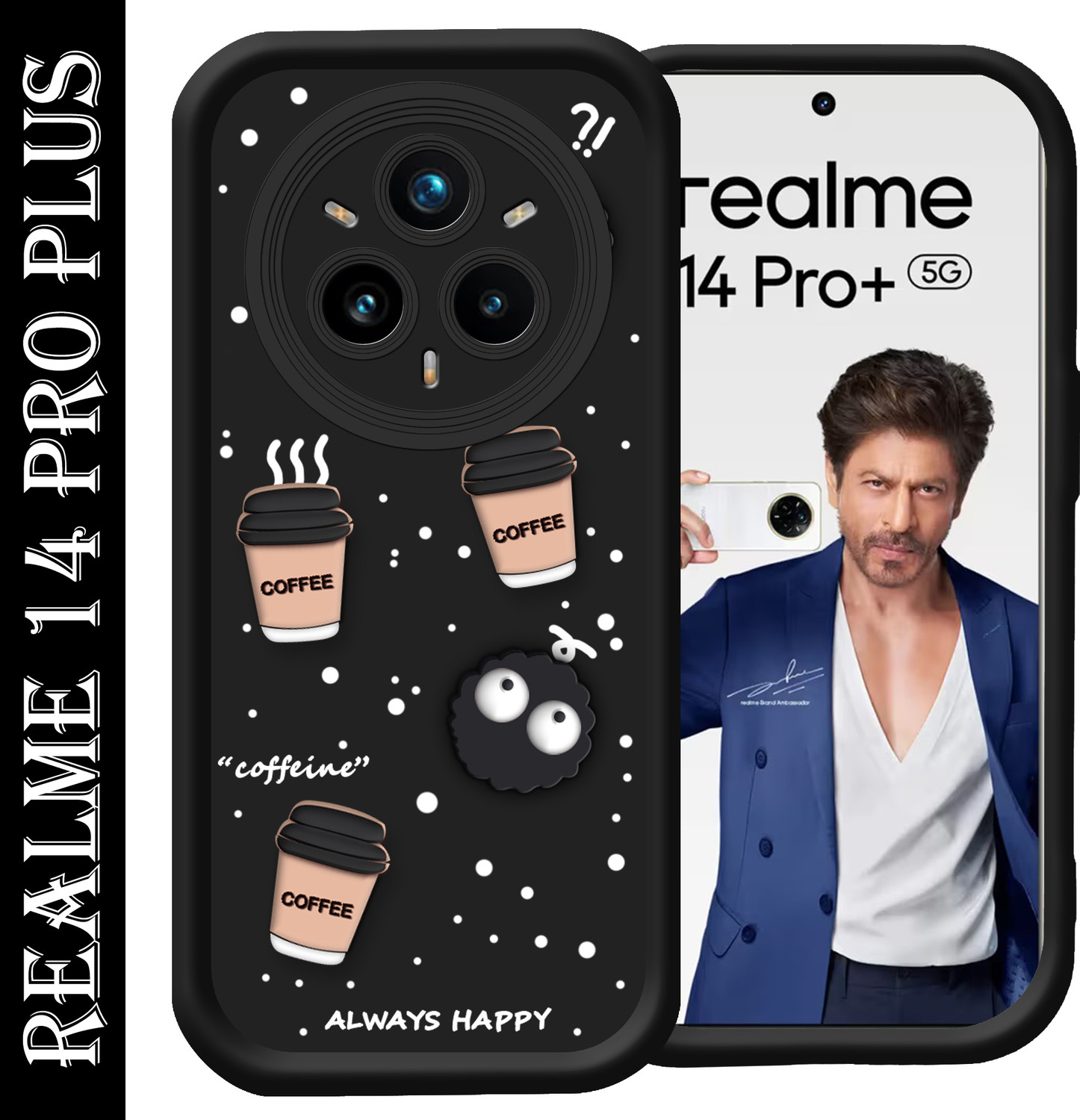 Image of CASETASTIC Back Cover for Realme 14 Pro+ Plus 5G