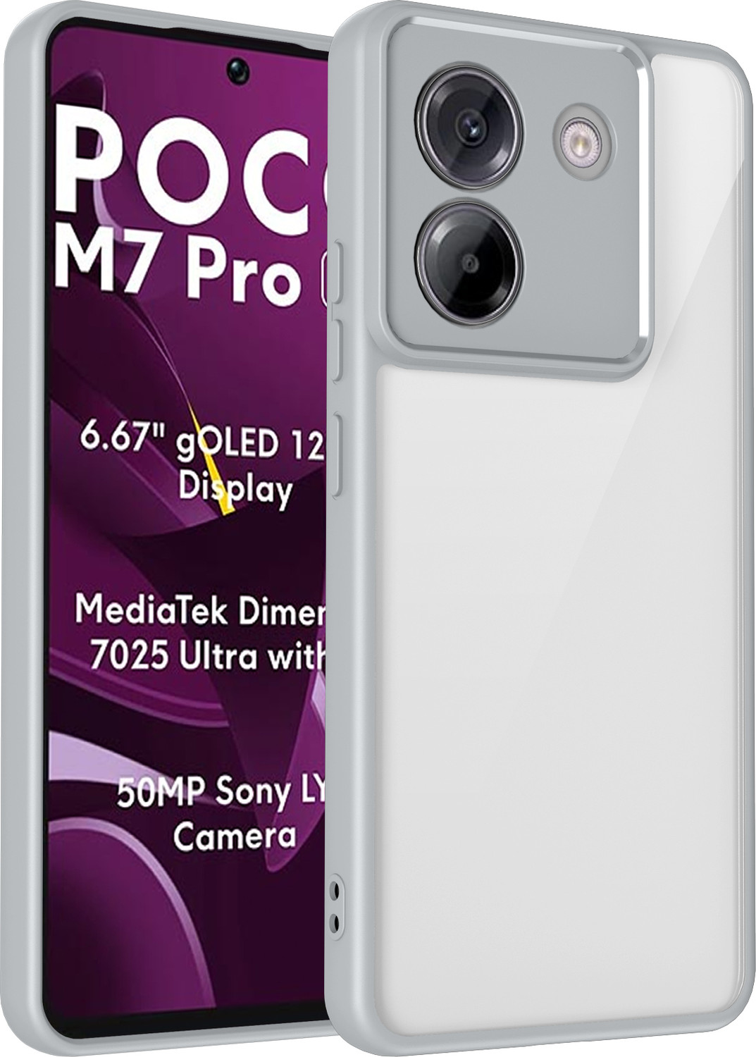Image of KartV Back Cover for Poco M7 Pro 5G