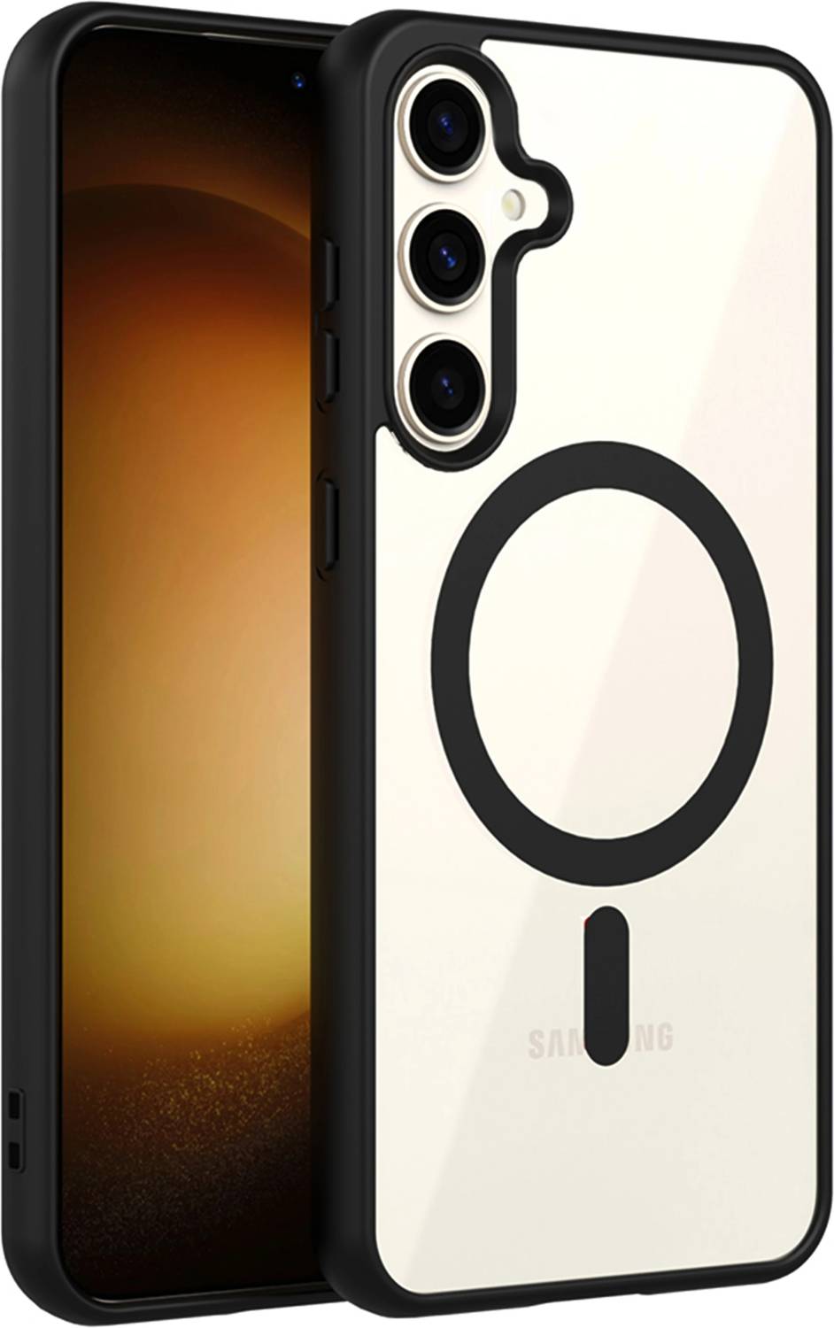 Farncy Back Cover for Samsung Galaxy S23 FE Black - Image 1