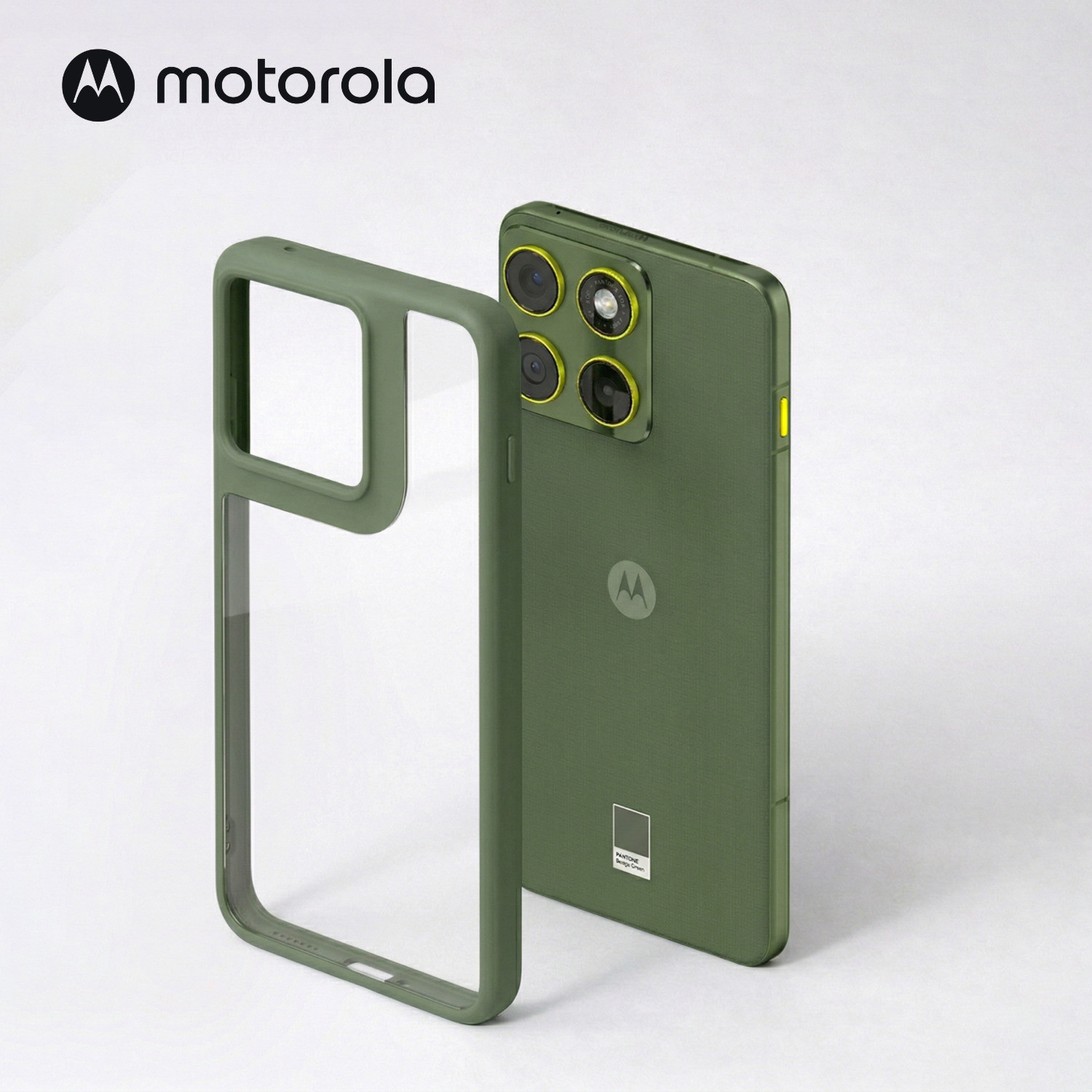 Image of MOTOROLA Back Cover for Moto Edge 70, Motorola Edge 70, MOTOROLA Edge 70 (Aurashine), (Original Motorola Product)