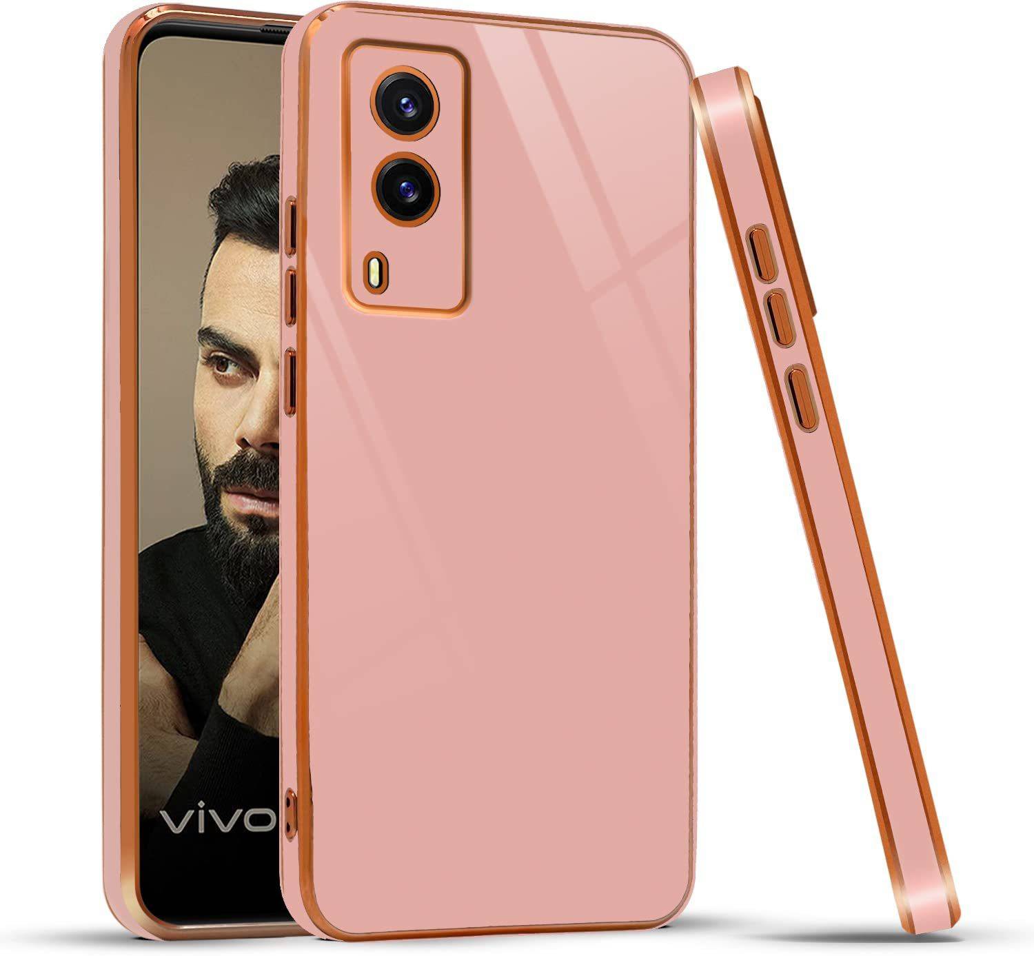 A3sprime Back Cover for vivo V21e 5G, [Soft Silicone with Drop Protective and Colored Back Case]