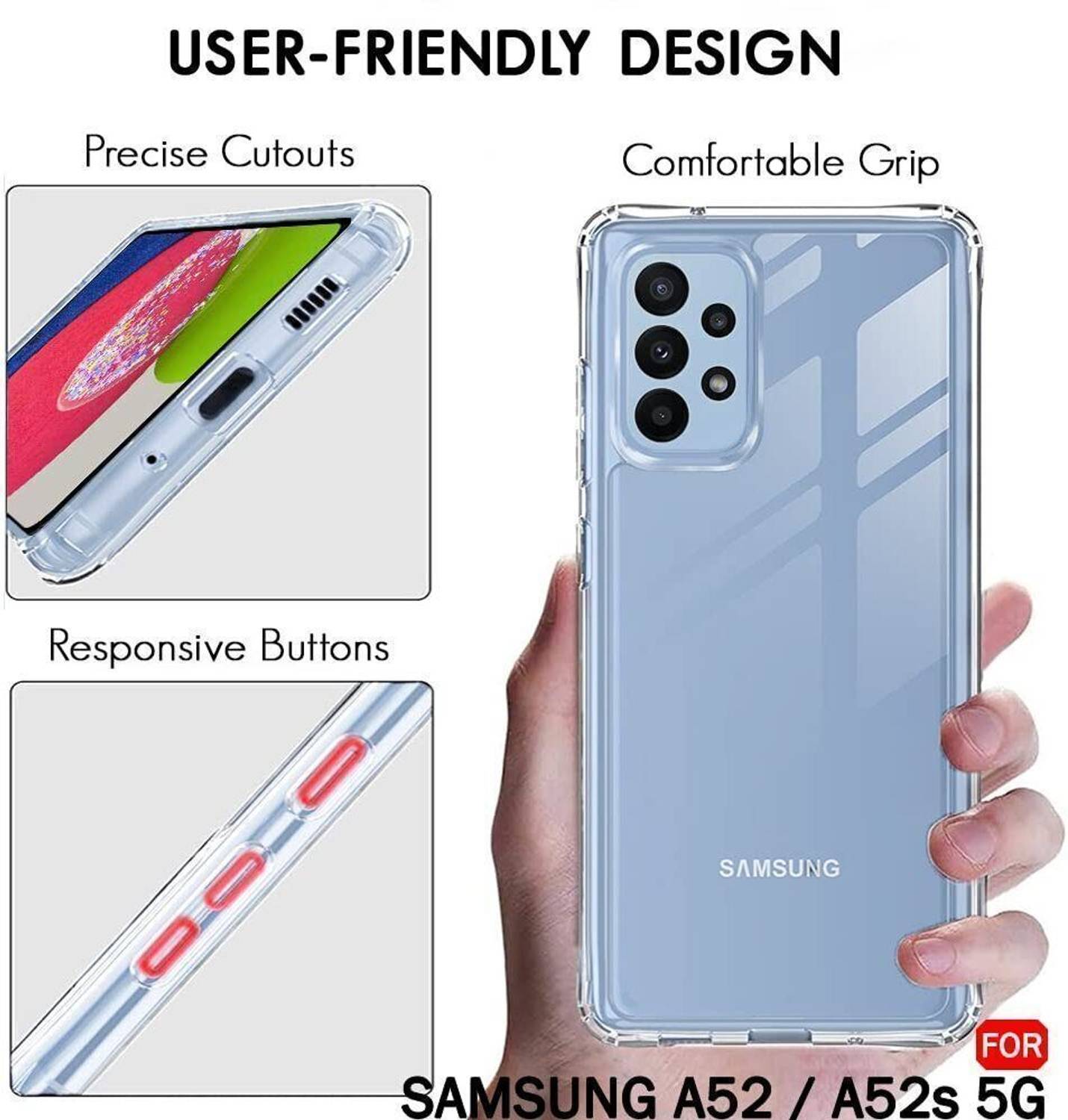 CASEHYP Back Cover for Samsung Galaxy A52s 5G - Image 5