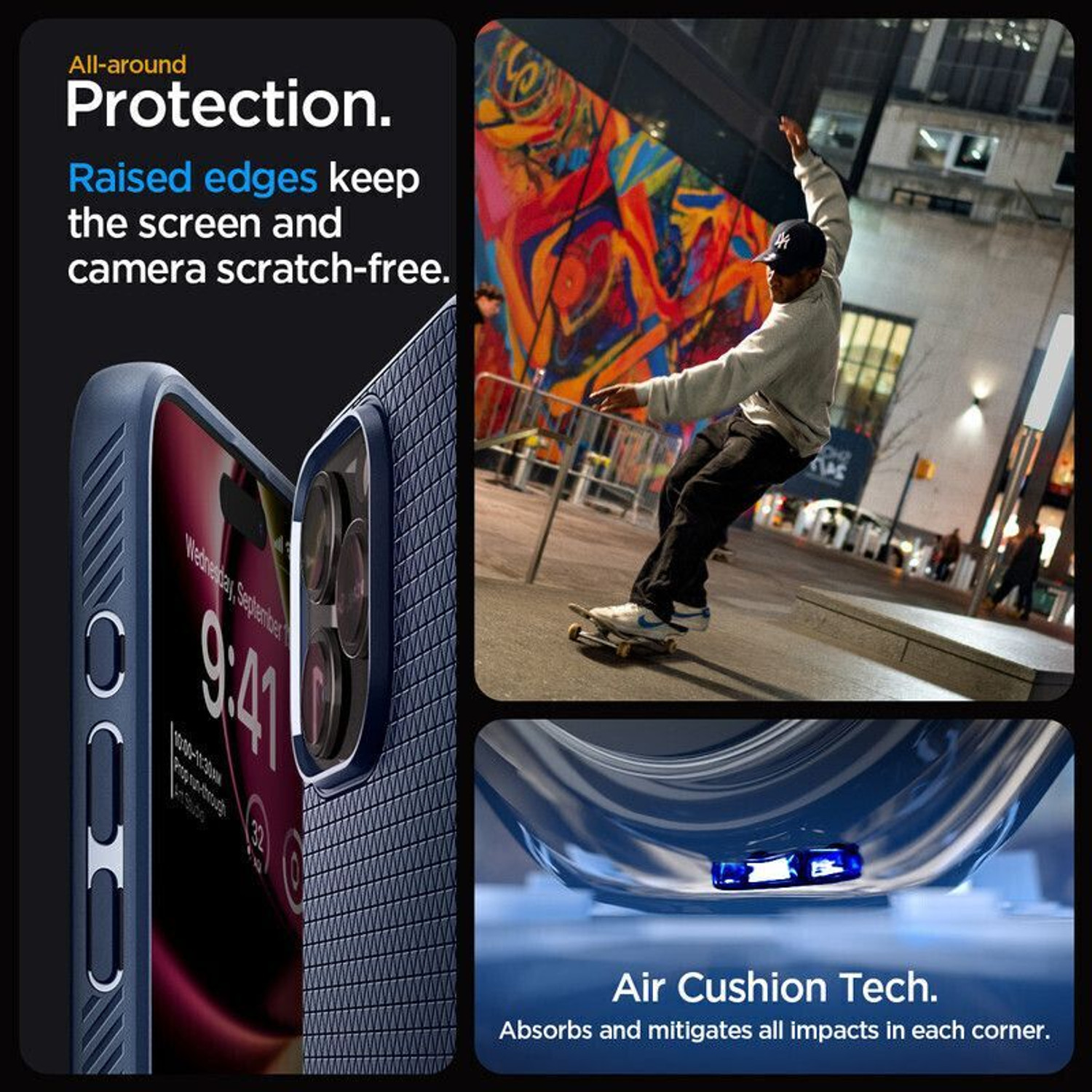 Image of Spigen Liquid Air Back Cover for Apple iPhone 15 Pro Max