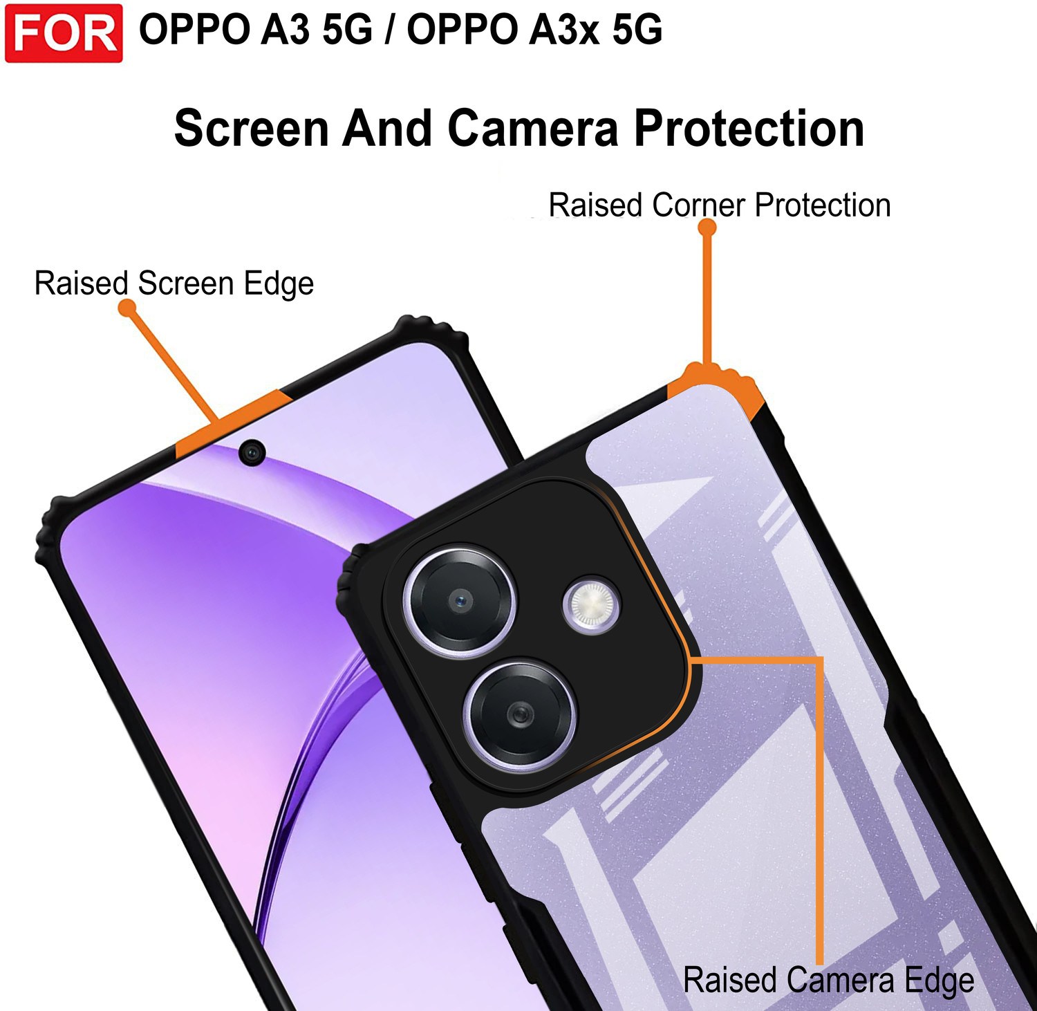 Image of GLOBAL NOMAD Back Cover for Oppo A3 5G