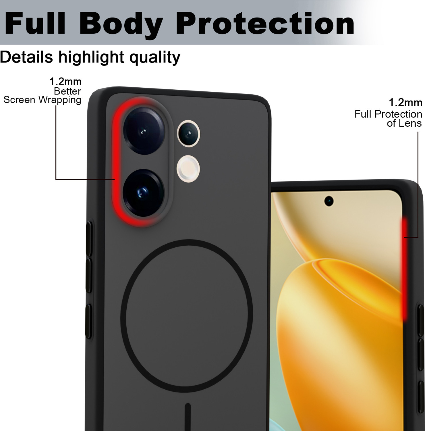 Image of KartV Back Cover for Vivo T4 Pro 5G