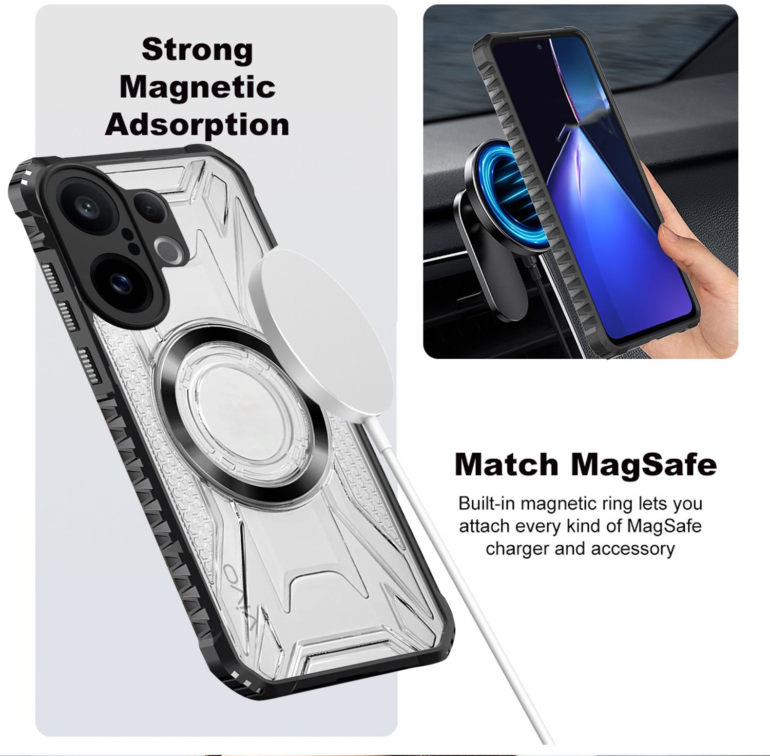 Image of KartV Back Cover for Vivo T4 Pro 5G