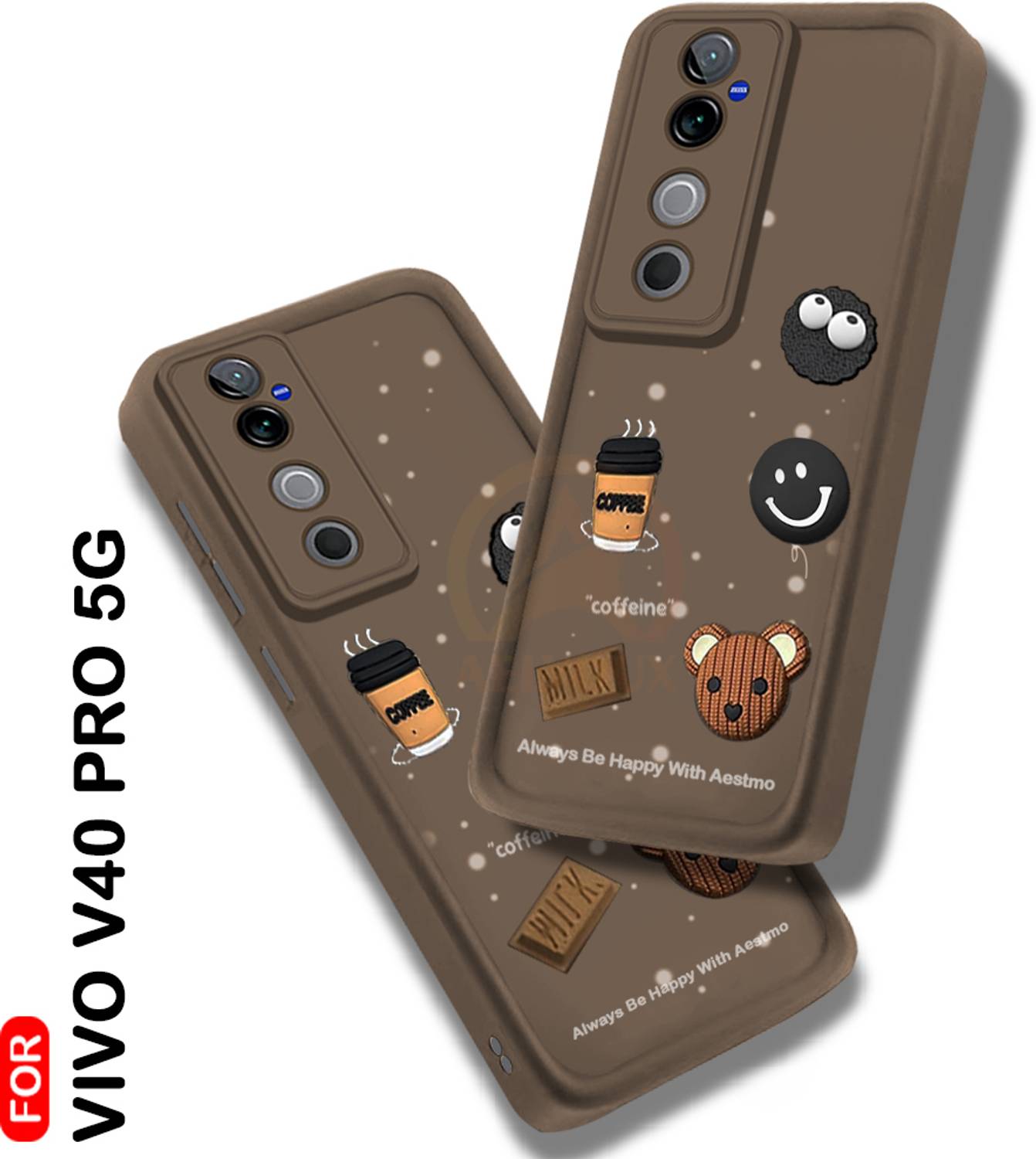 AelVouX Back Cover for vivo V40 Pro 5G