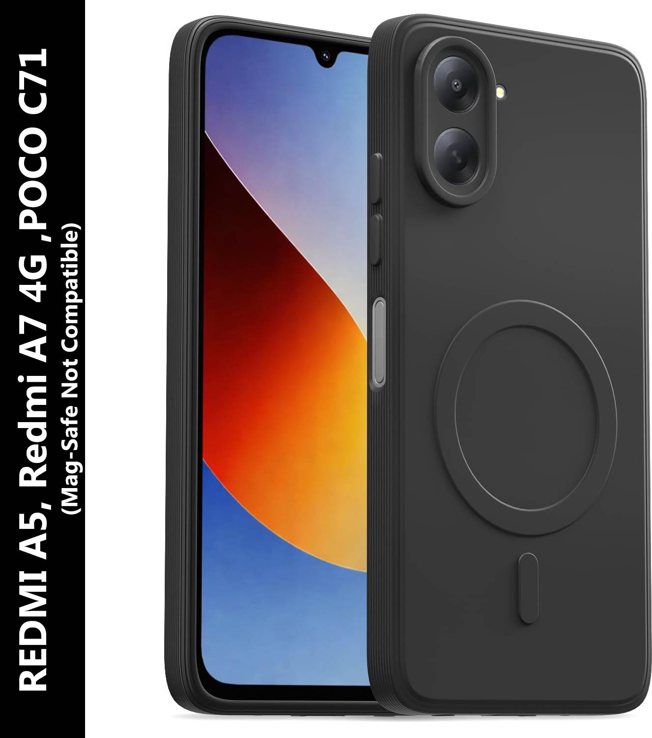 ADI Creations Back Cover for REDMI A5, Redmi A7 4G ,POCO C71