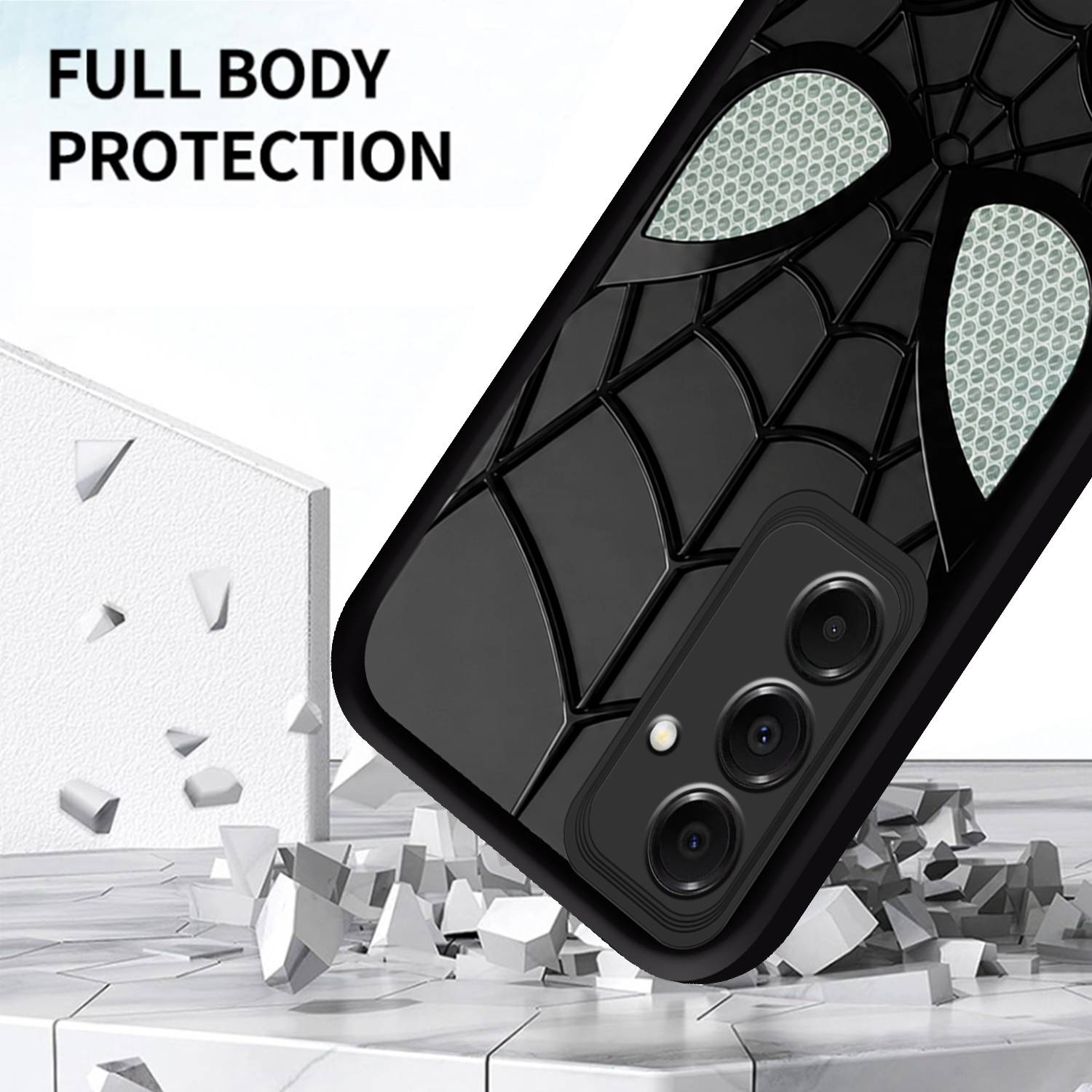 CASEHYP Samsung A15 5G Spiderman Shockproof Back Cover - Image 4