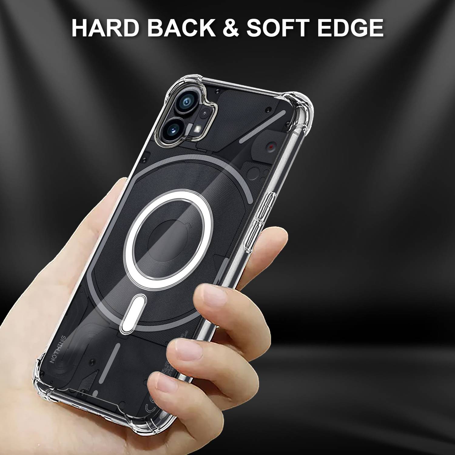 Plus Back Cover for Hybrid Magsafe Case for Nothing Phone 1 - Image 2