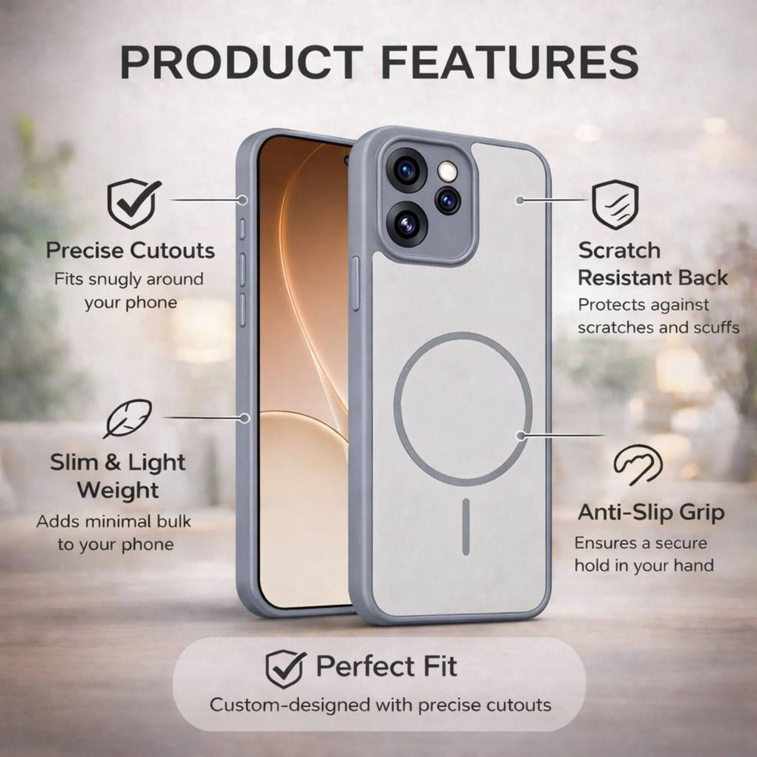 GLOBAL NOMAD Back Cover for Motorola g67 power 5G - Image 3