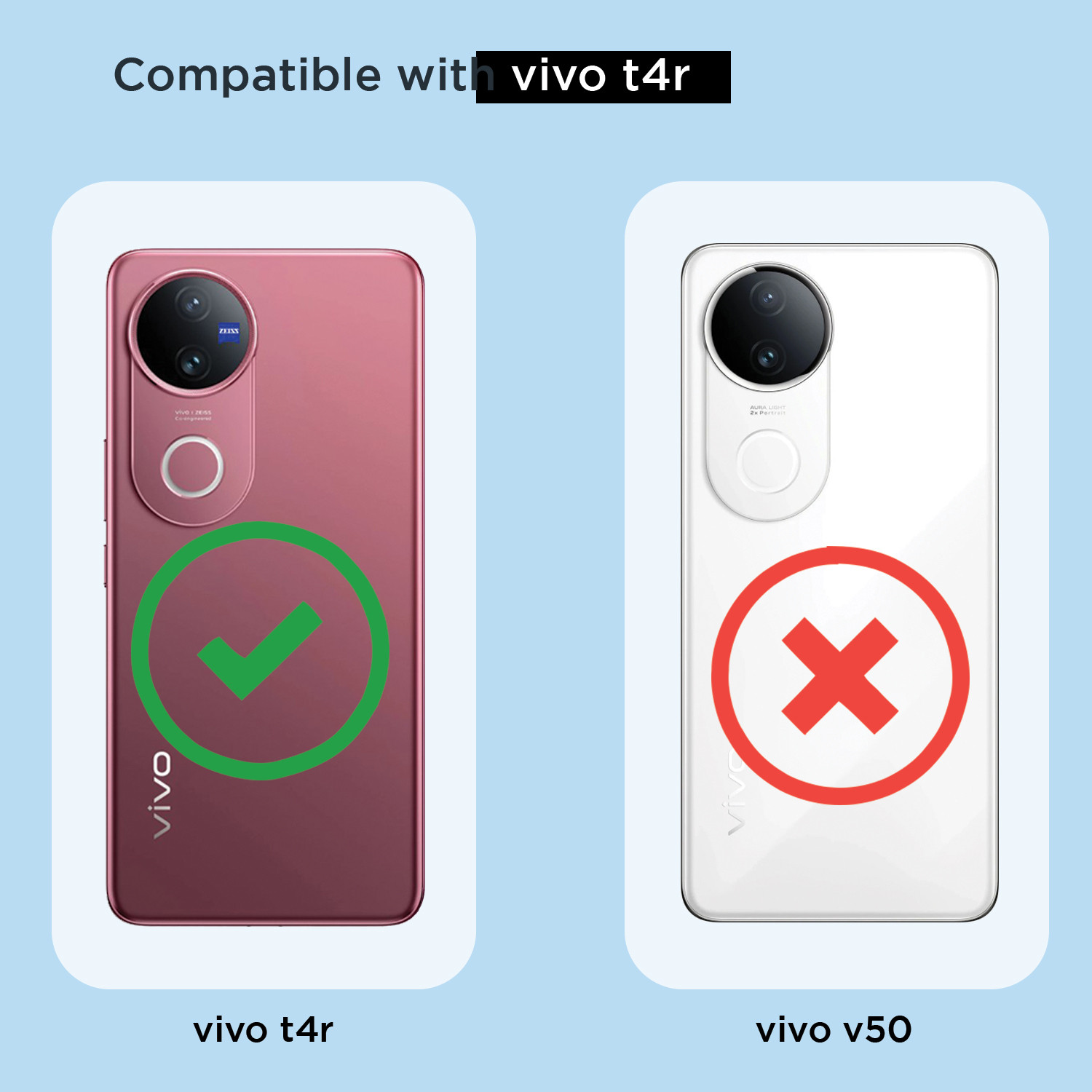 Image of GLOBAL NOMAD Back Cover for Vivo T4r 5G