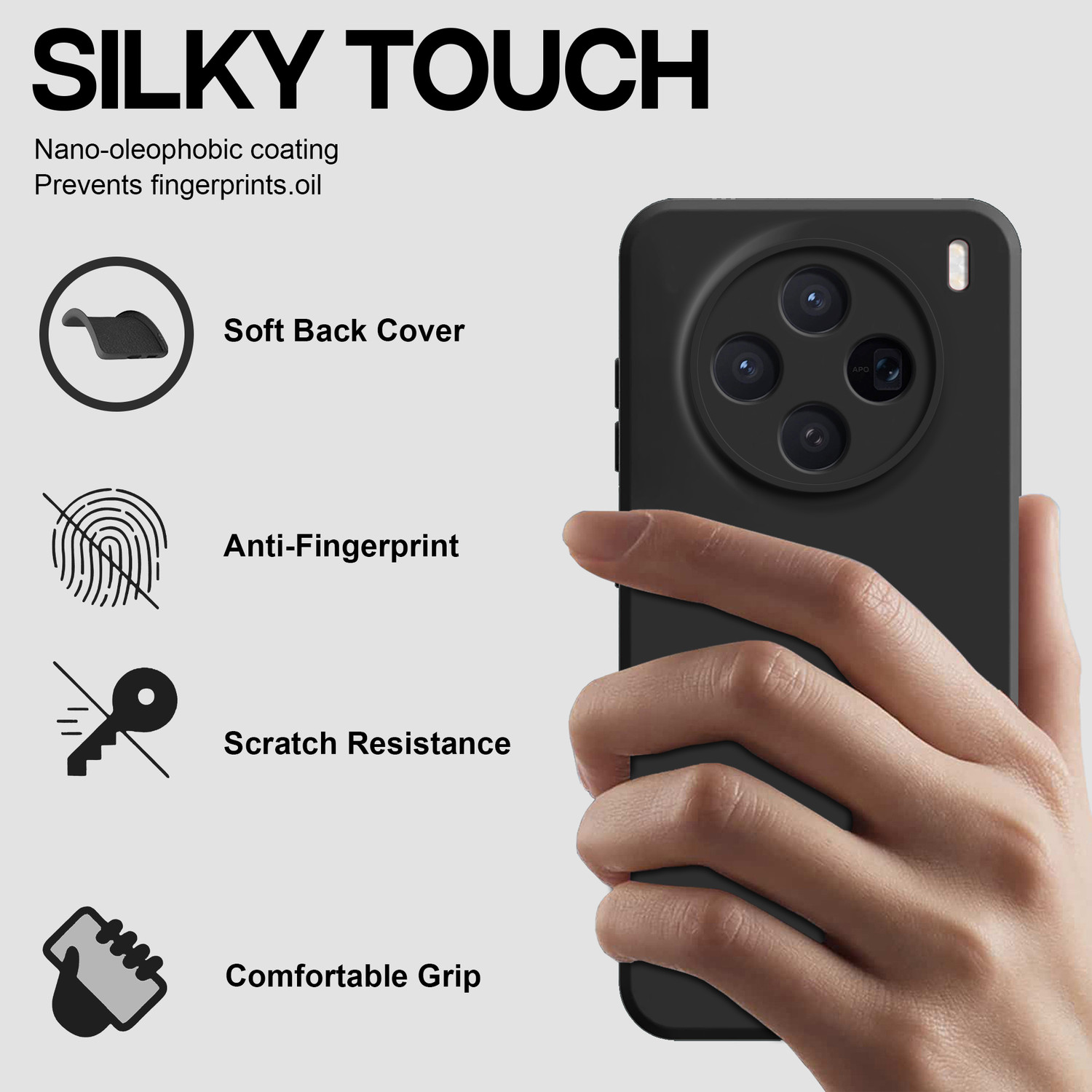 Image of Flipkart SmartBuy Back Cover for vivo X200T 5G