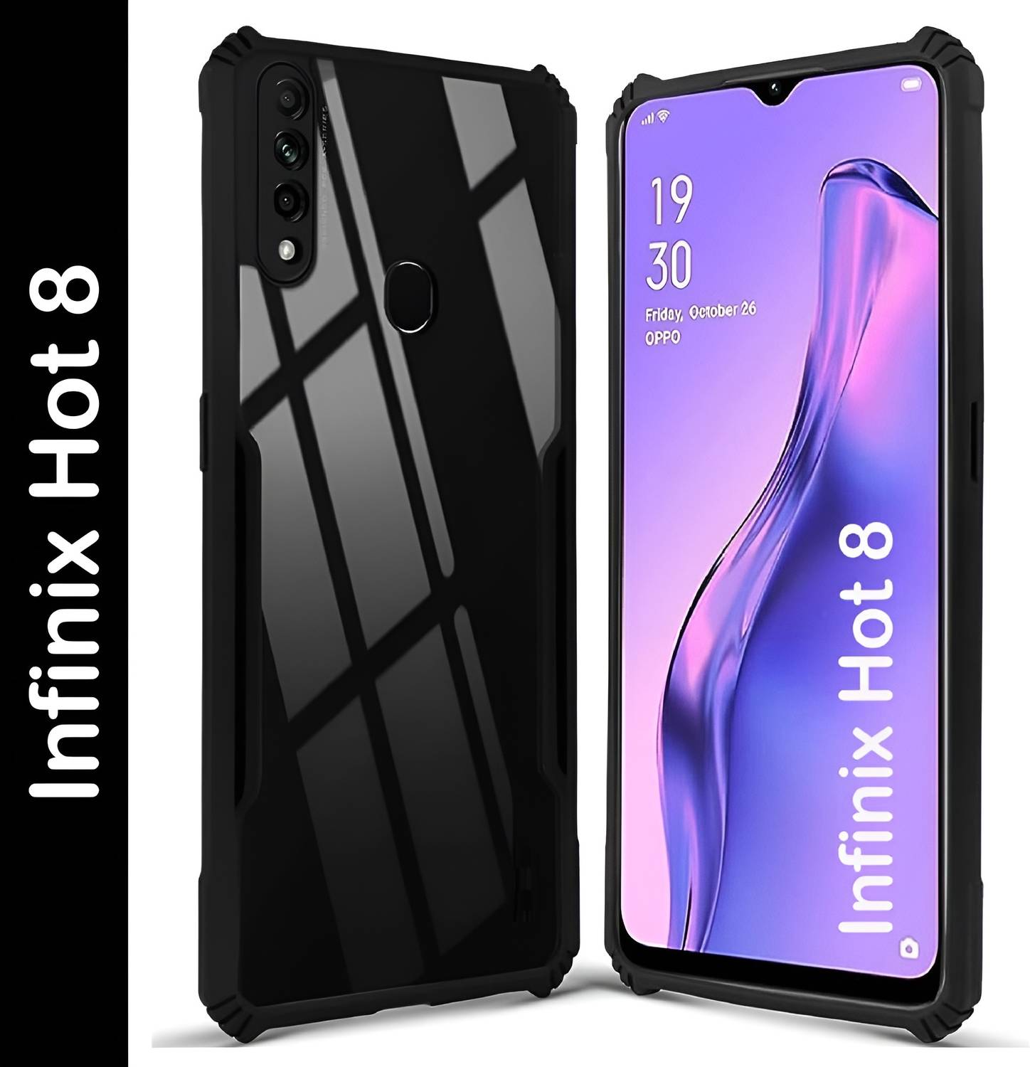 ADI Creations Back Cover for Infinix Hot 8
