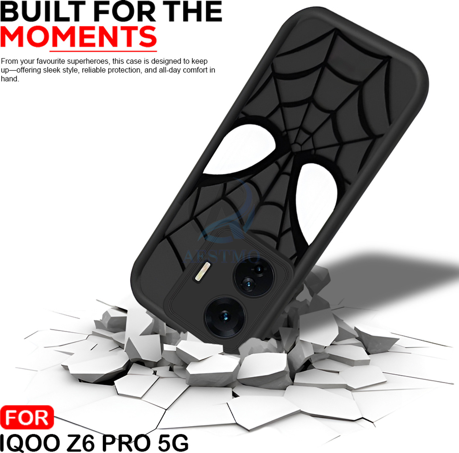 Image of AESTMO Back Cover for iQOO Z6 Pro 5G