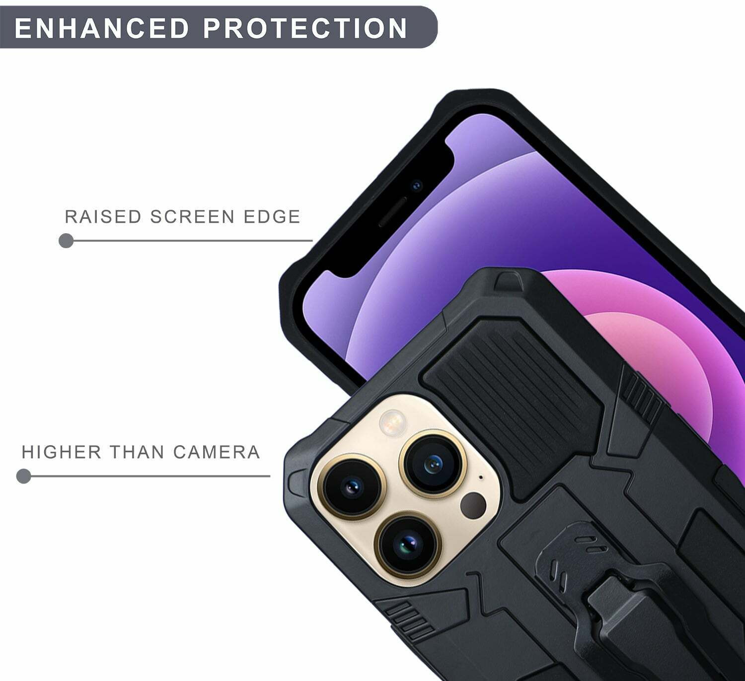 Image of Sprig Kick-stand Back Cover for APPLE iPhone 13 Pro Max, Apple iPhone 13 Pro Max, 13 Pro Max