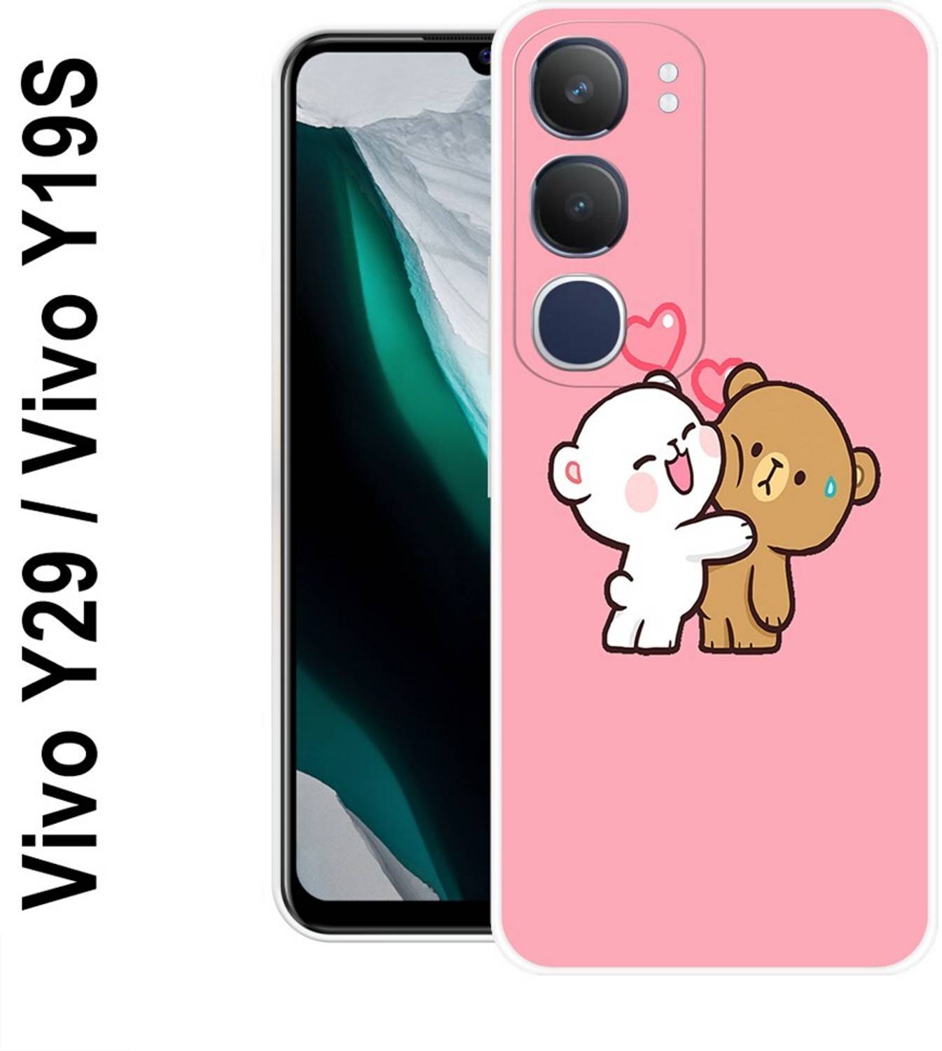 Amstyle Back Cover for Vivo Y29 Back Cover / Vivo Y19s Back Cover