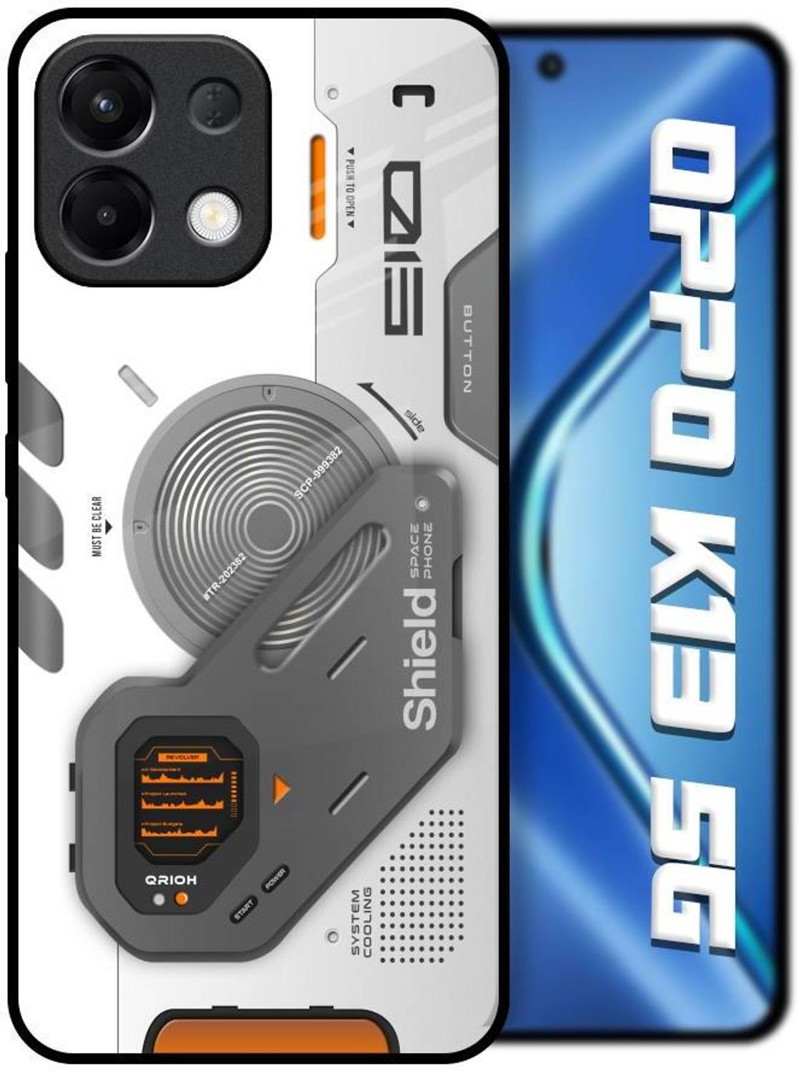 QRIOH Back Cover for OPPO K13 5G - Image 1