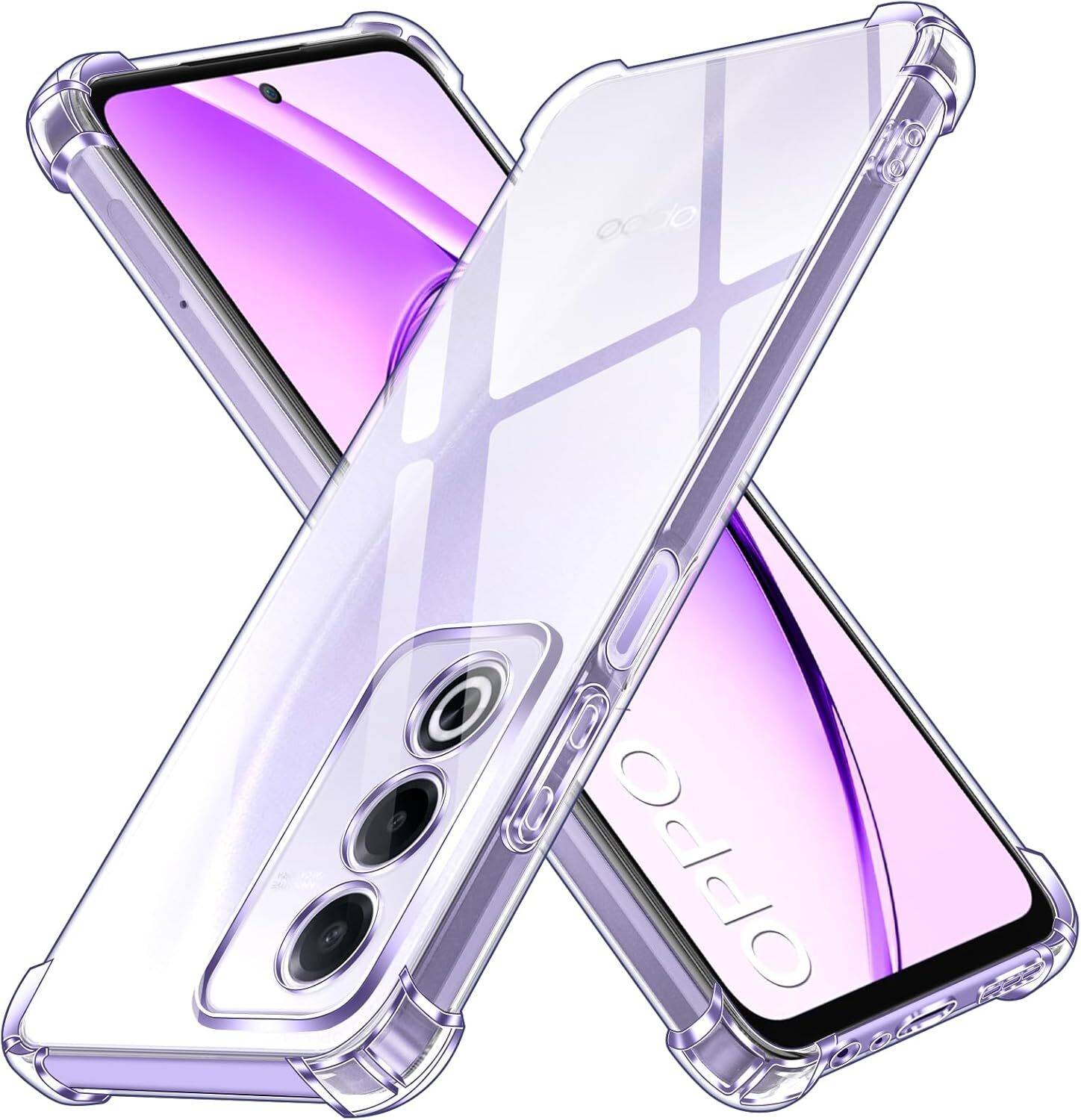 CLOVYR Back Cover for OPPO A3 PRO