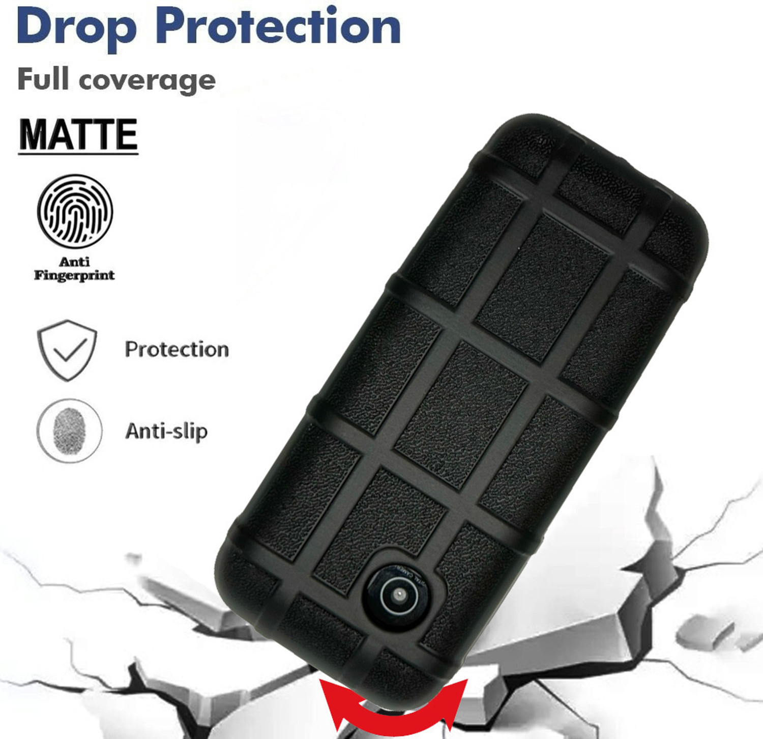 Image of Gizmofreaks Back Cover for Jio Bharat V4 4G Model No.: JBV191M2 Keypad Mobile Feature Phone Rugged Case