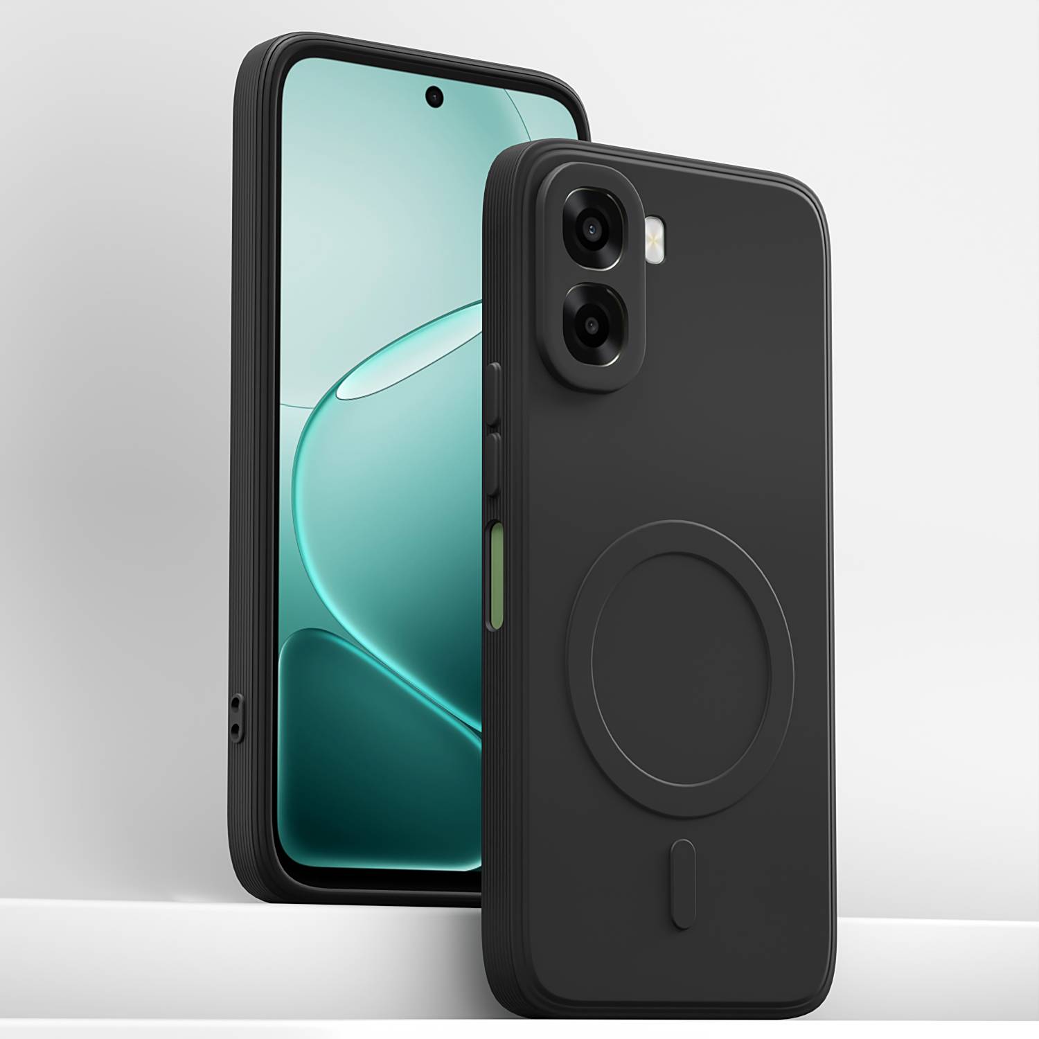 Pikkme Back Cover for Oppo A6x 5G Black - Image 2