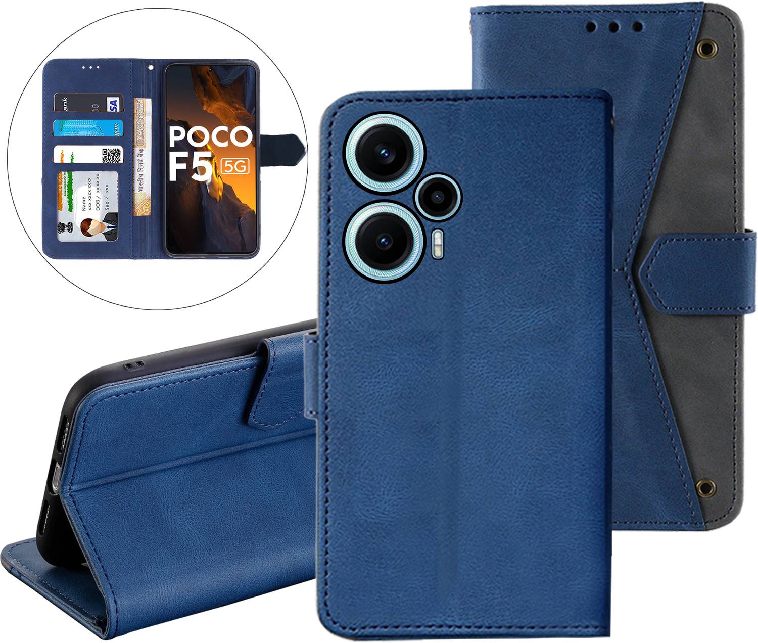 Autofocus Flip Cover for Poco F5 5G
