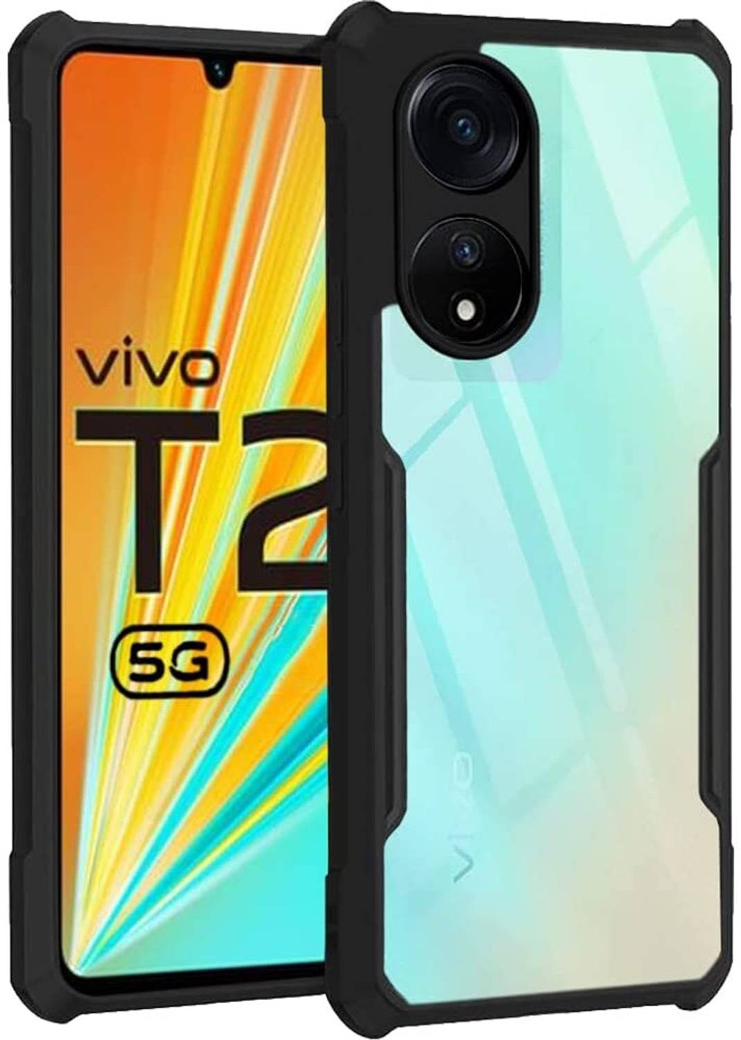 KrKis Back Cover for Vivo T2 5G