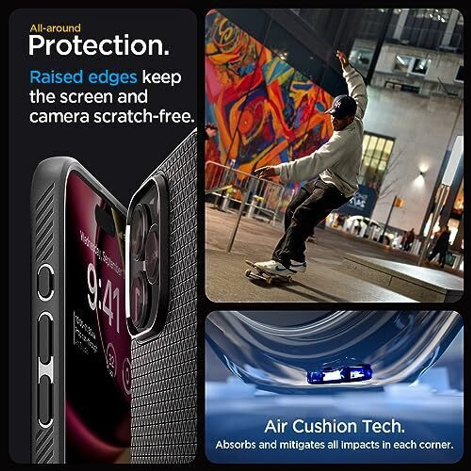 Image of Spigen Liquid Air Back Cover for Apple iPhone 15 Pro Max