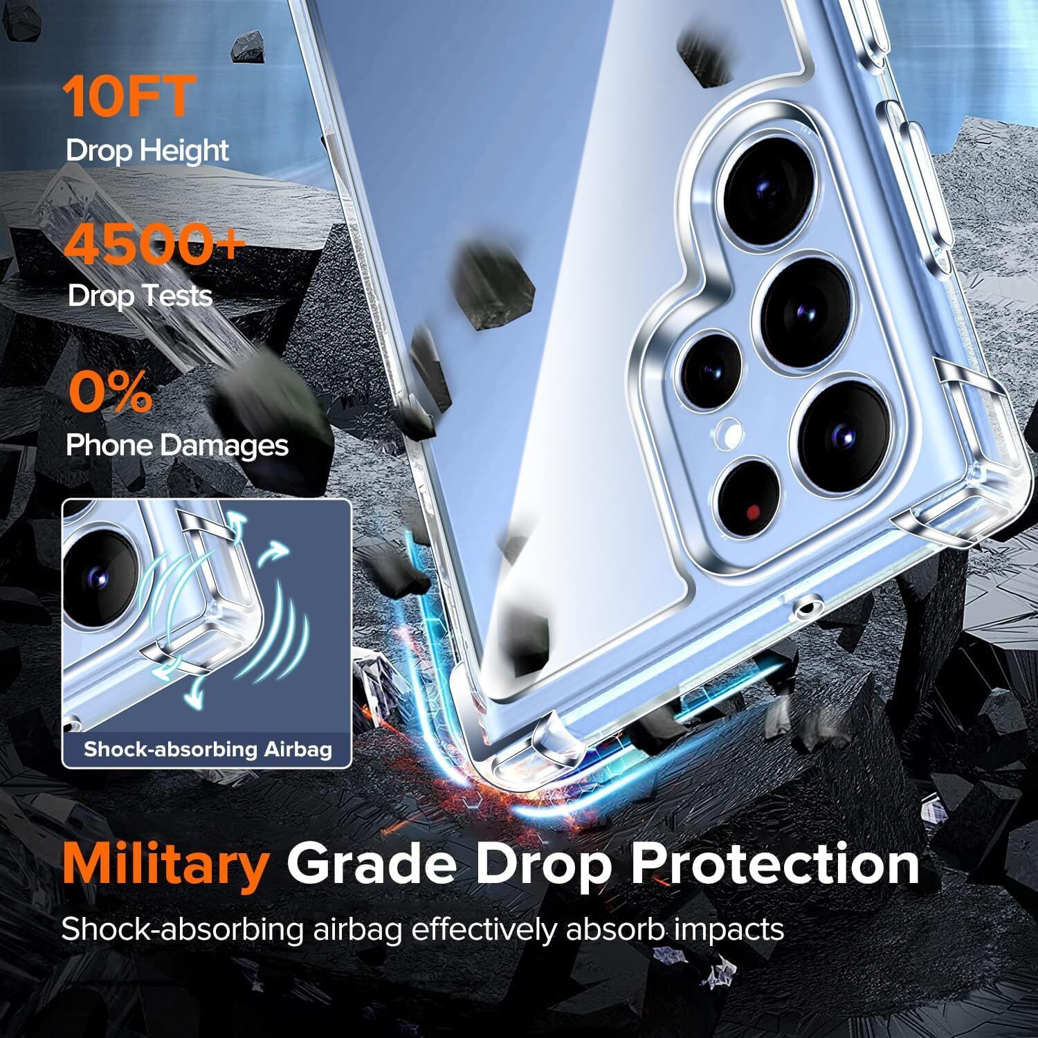 Image of Coverux Back Cover for Samsung Galaxy S22 Ultra 5G