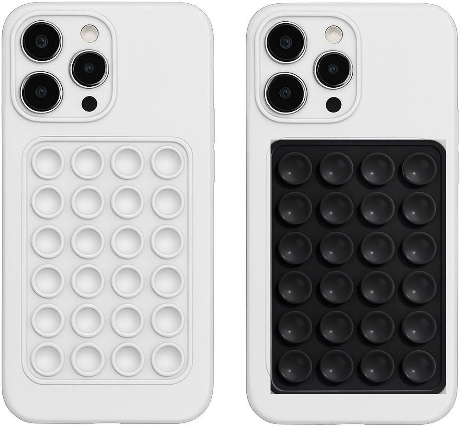 Image of GUOi Back Cover for Silicon Sticker Suction Phone Case for Hand Free Mobile Accessory, Mirror,Shower