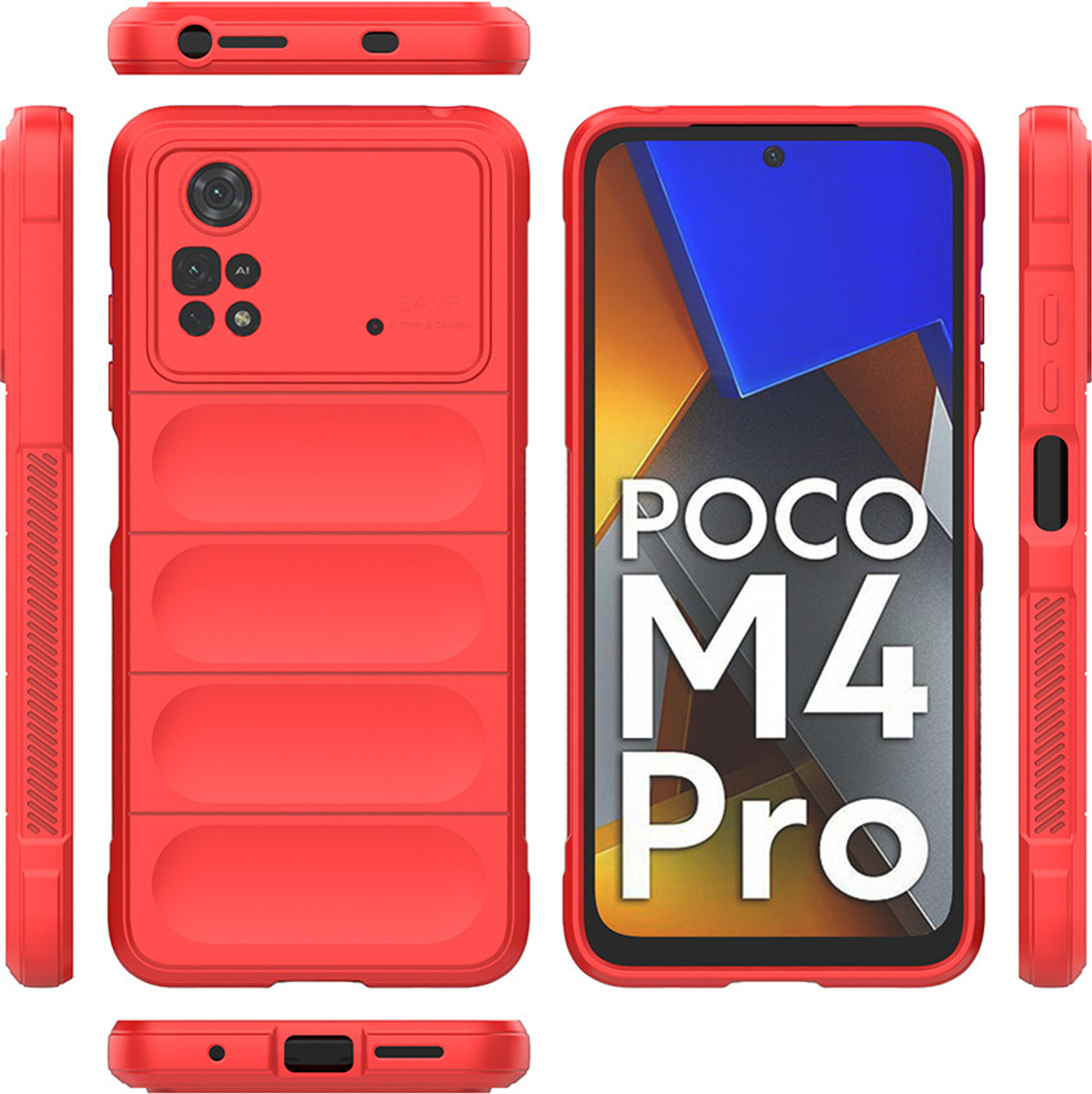 Image of Casotec Back Cover for Poco M4 Pro 4G, Mi Redmi Note 11 4G, Mi Redmi Note 11S 4G