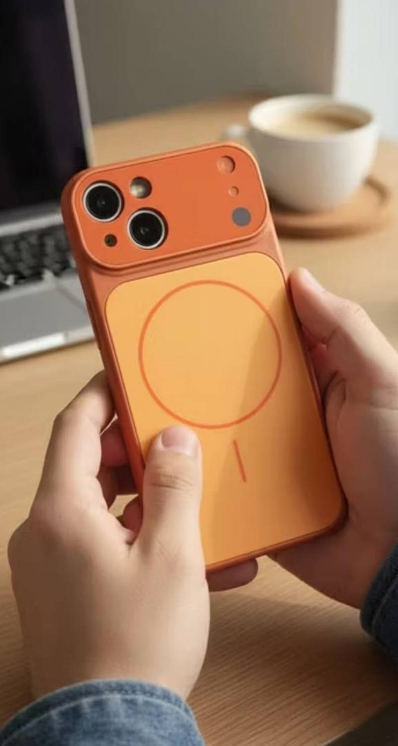 Binzokase Back Cover for iPhone 15 Plus to 17 Pro/17 Pro Max Converter