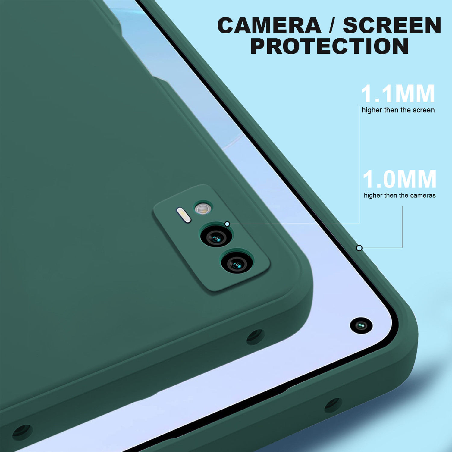 Image of Vshop Back Cover for IQOO Z3 5G