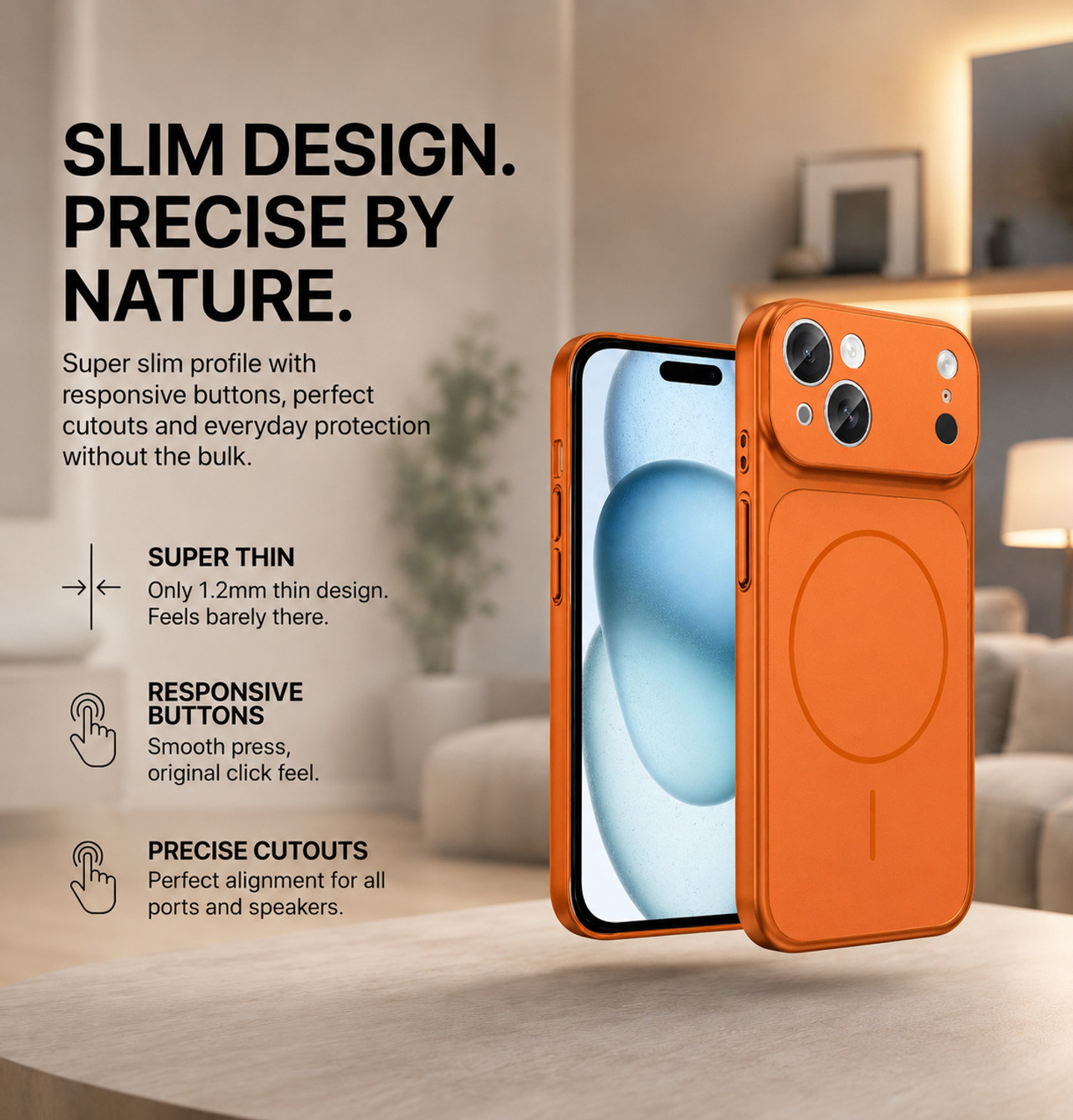 Image of Flipkart SmartBuy Back Cover for Apple iPhone 15