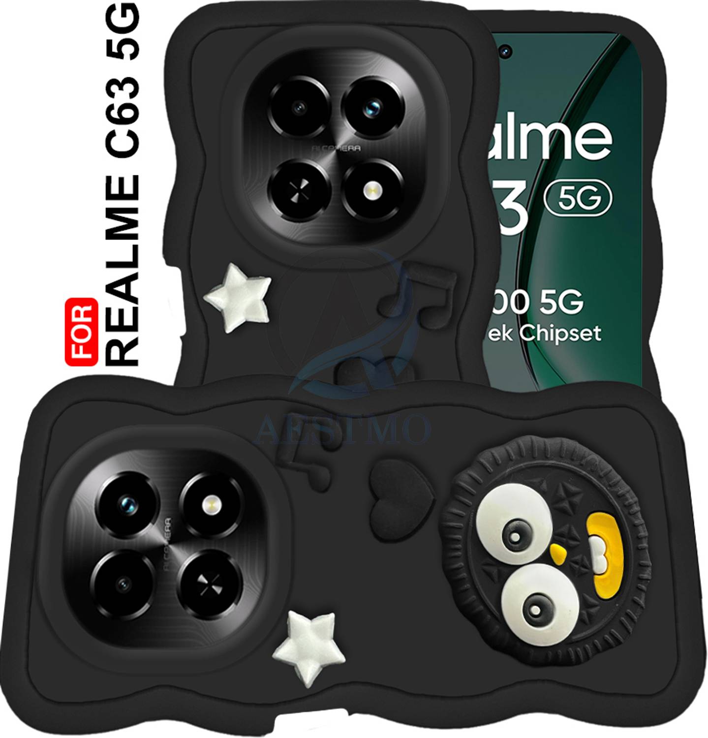 AESTMO Back Cover for Realme C63 5G