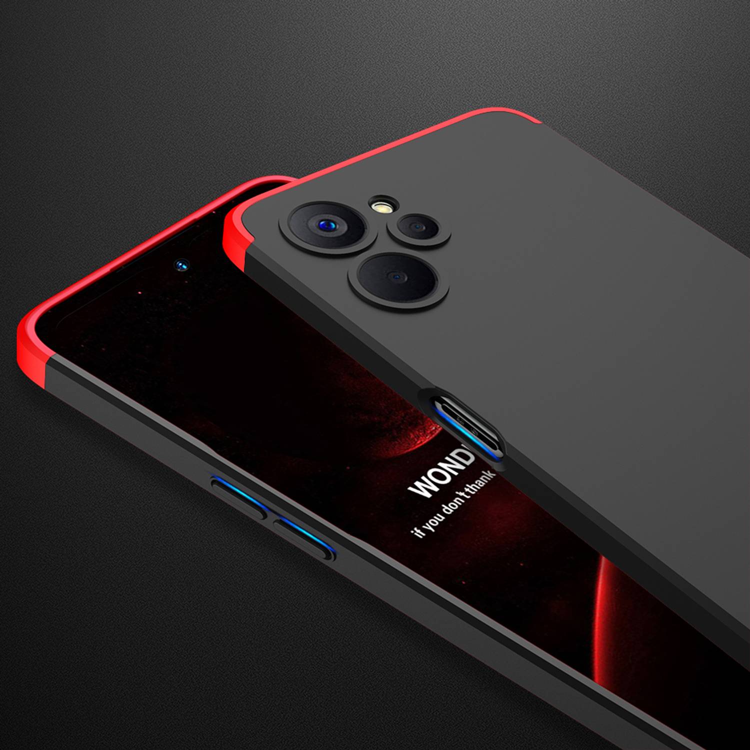CaseWEB Back Cover for Realme 9i 5G Red - Image 3
