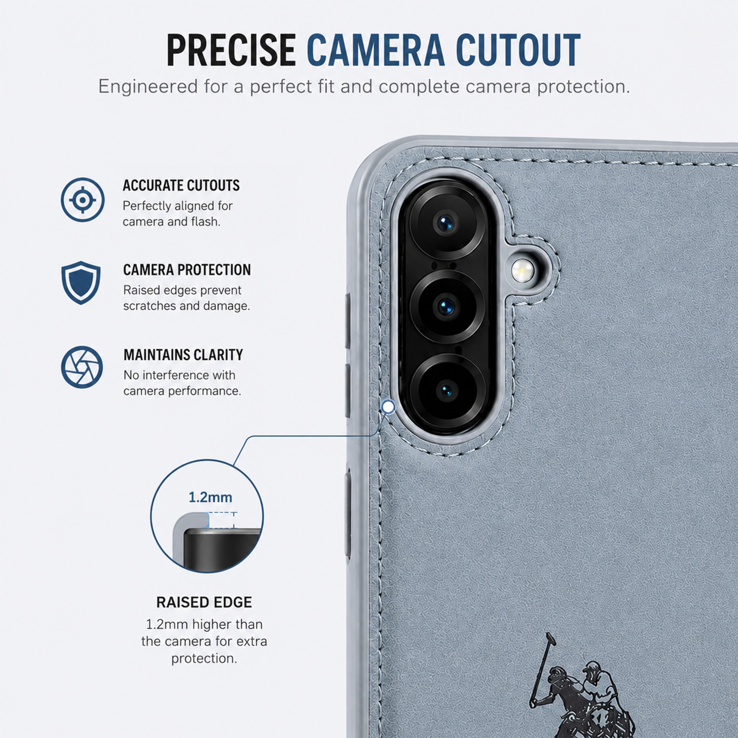 Image of Big Wings Back Cover for SAMSUNG GALAXY A17 5G (Blue, Shock Proof, Leather, Pack of: 1)