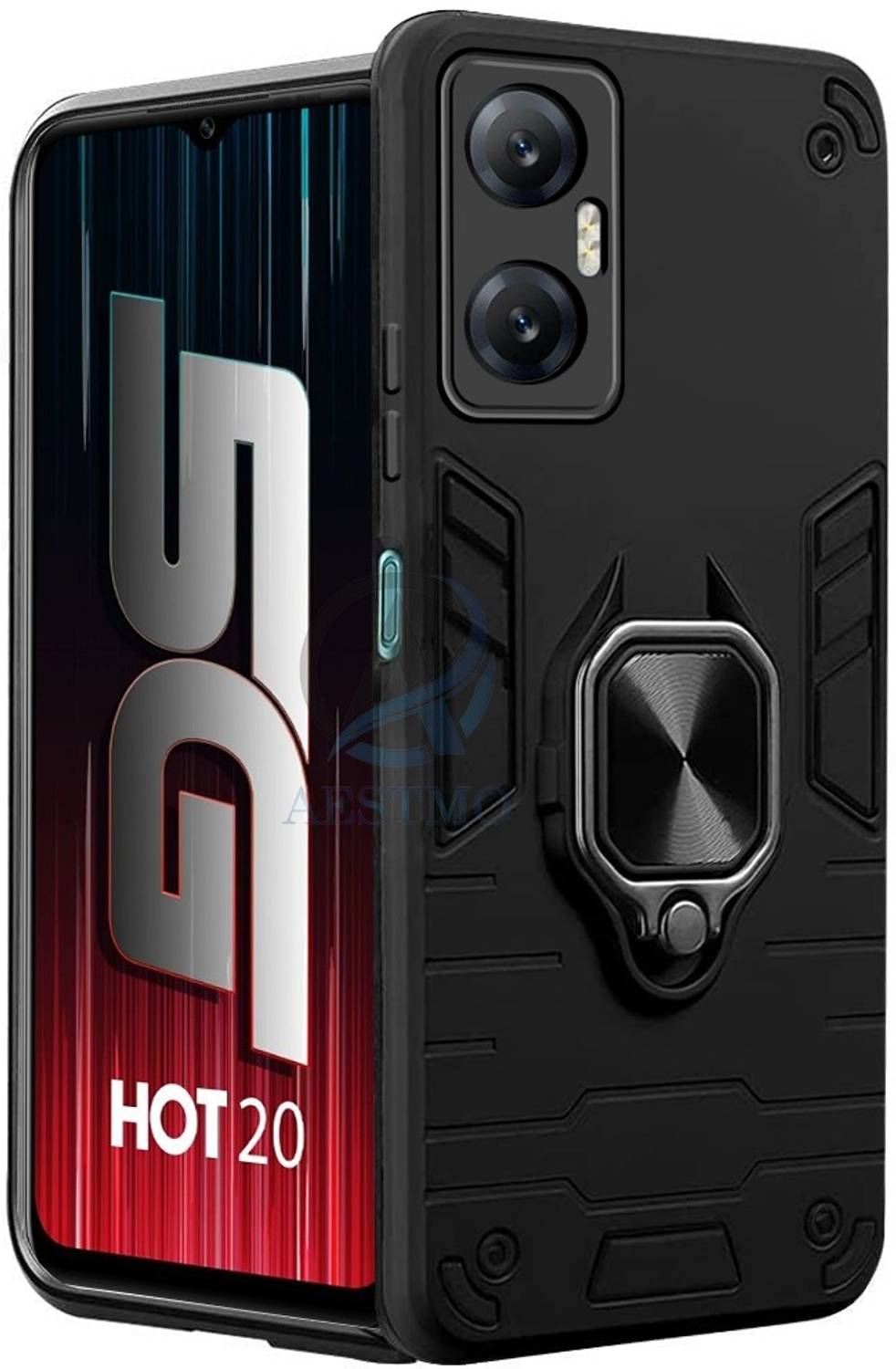 AESTMO Back Cover for Infinix Hot 20 5G, Infinix Hot 20