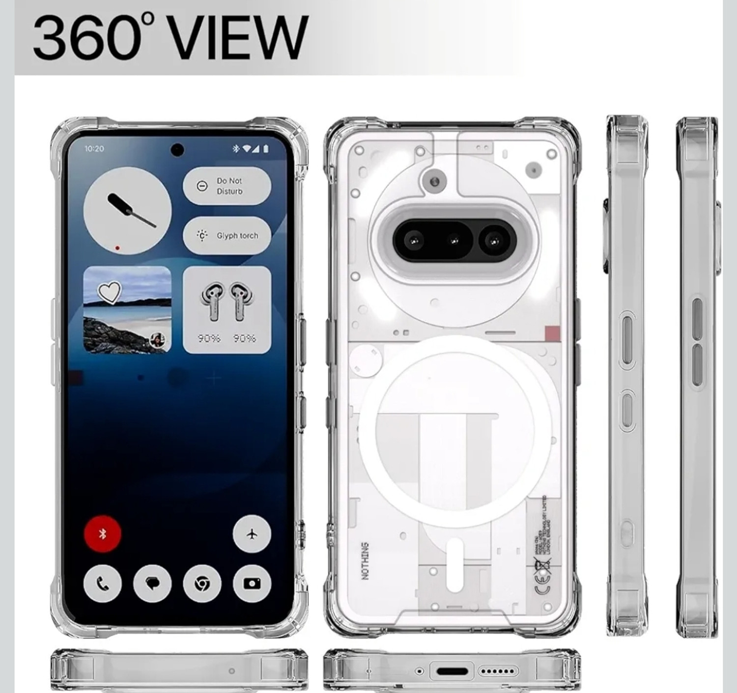 Image of kartflesh Back Cover for Nothing Phone (3a)