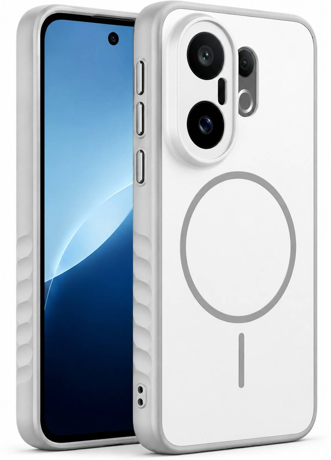 AuraX Back Cover for Vivo X200 FE 5G Gray - Image 1