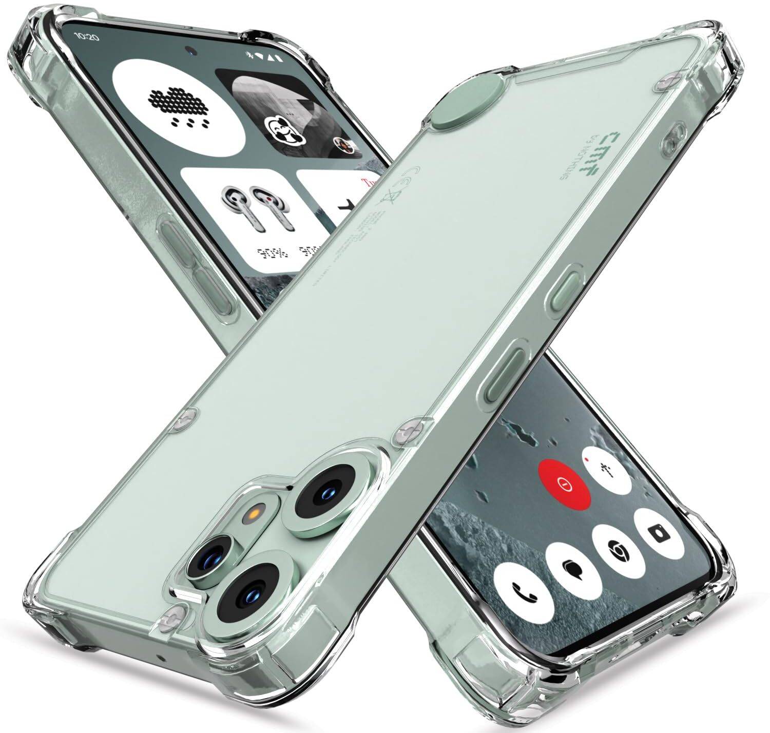 RUNICHA Back Cover for Nothing Phone 2 Pro 5G - Image 1