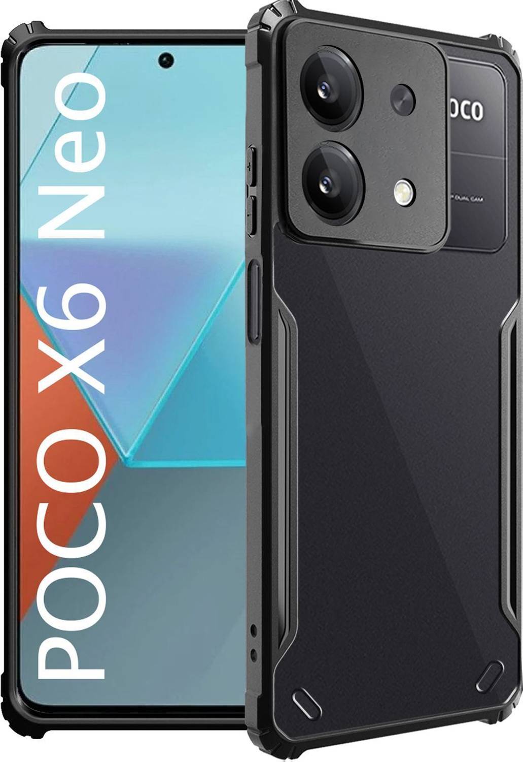 Micvir Back Cover for Poco X6 Neo 5G