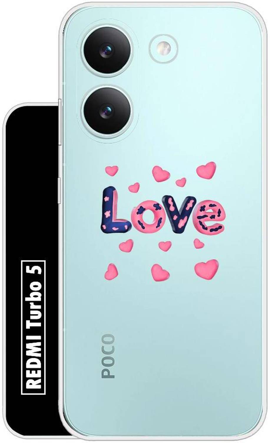 SNAZZY Back Cover for Redmi Turbo 5 5G