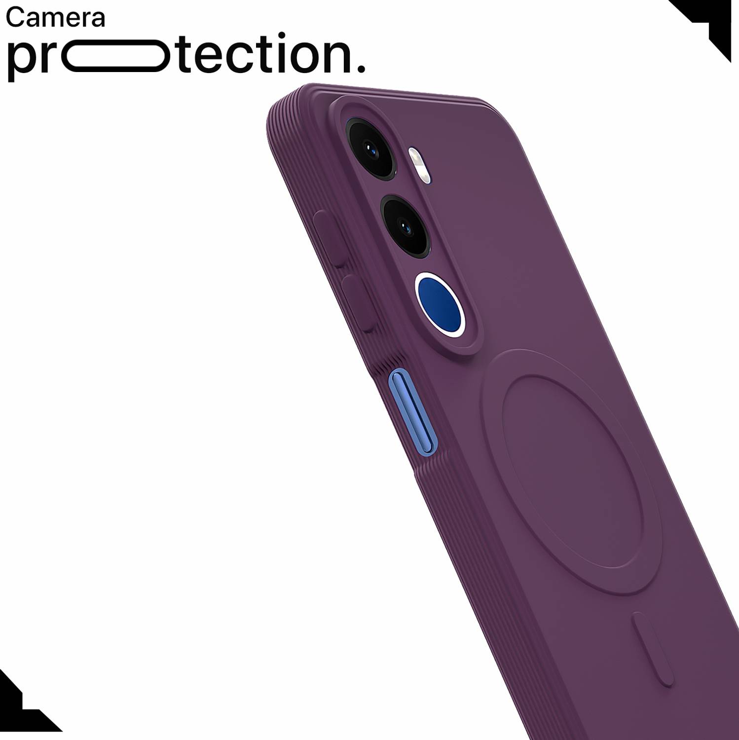 GLOBAL NOMAD Back Cover for Realme C100x Purple - Image 5