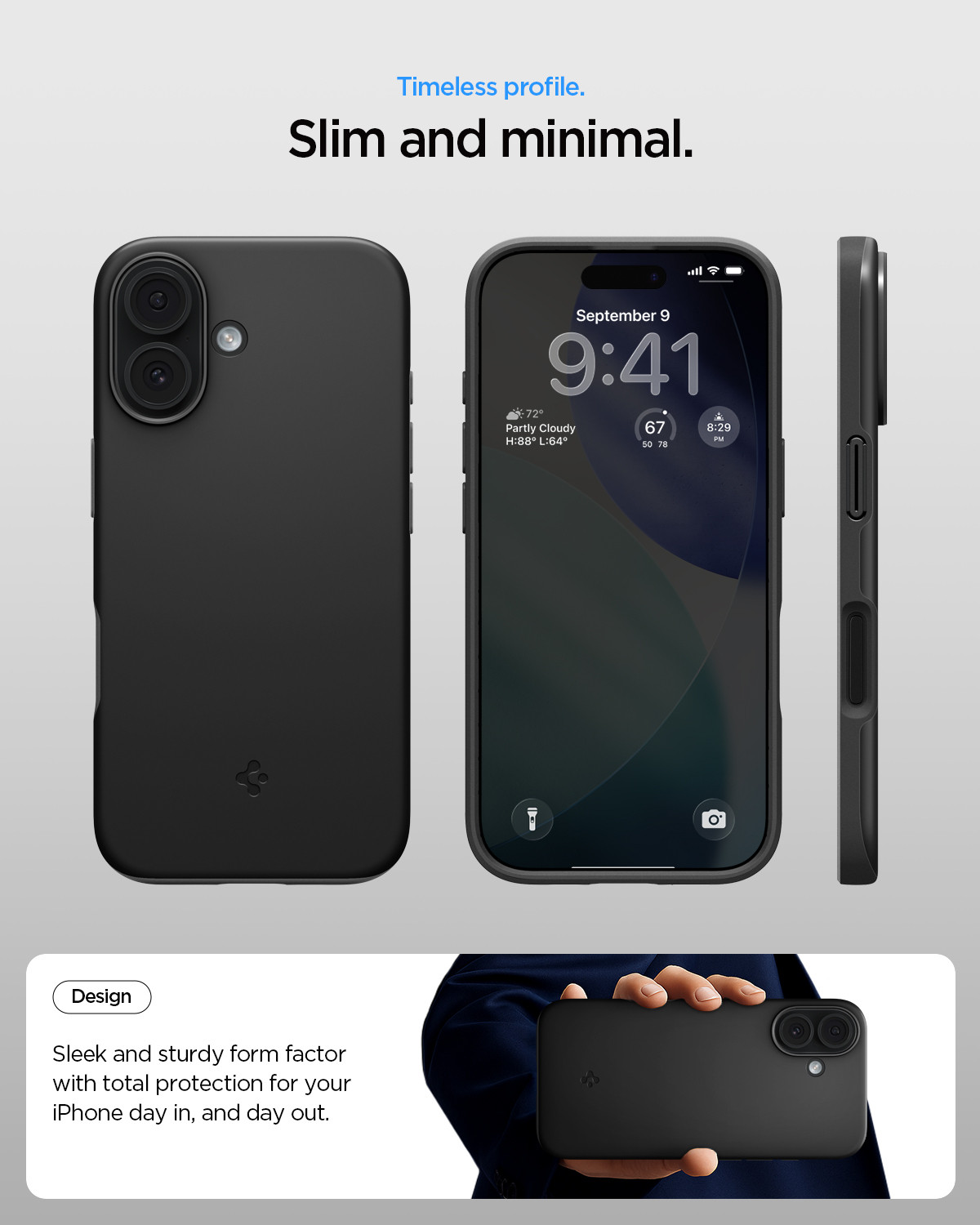 Image of Spigen Thin Fit MagFit Back Cover for iPhone 17