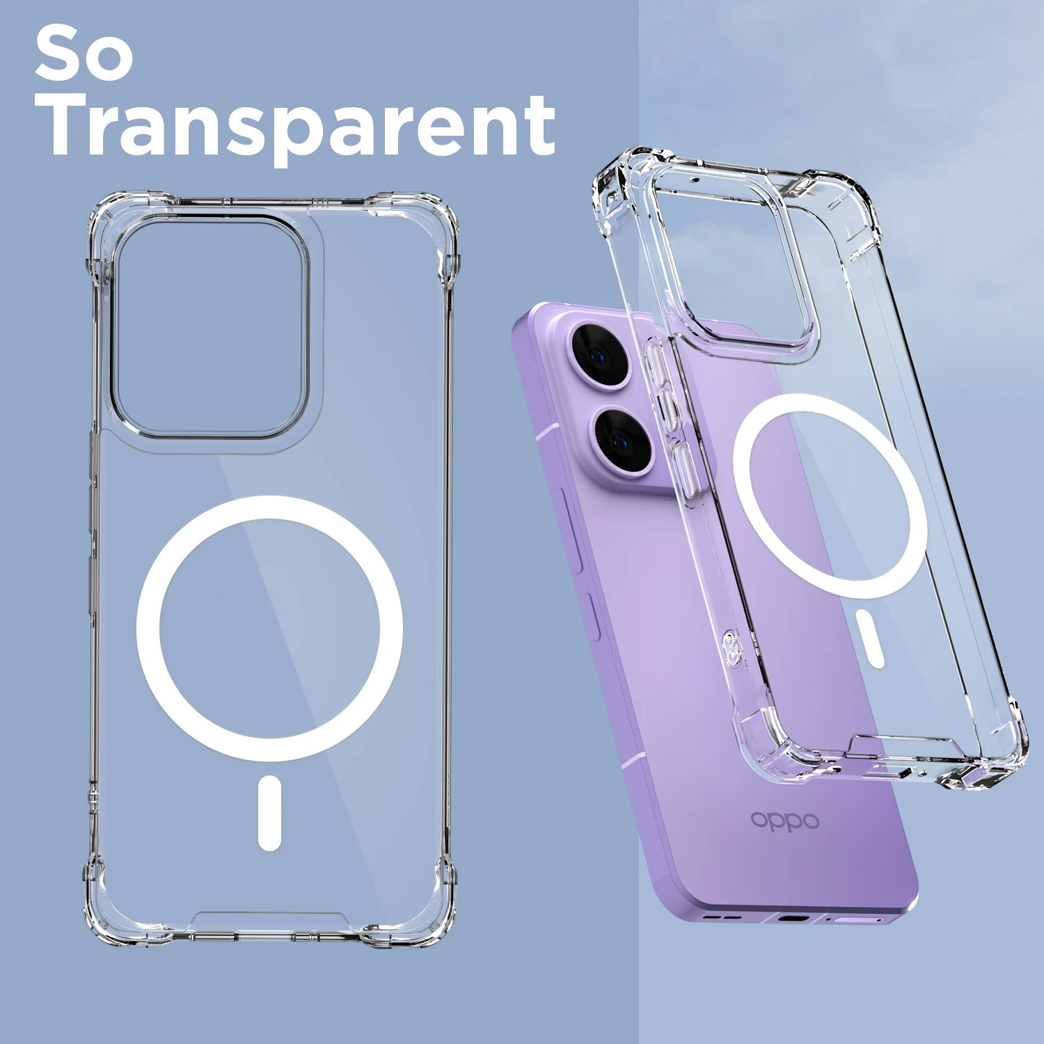 Image of Pikkme Back Cover for Oppo Reno 14 5G