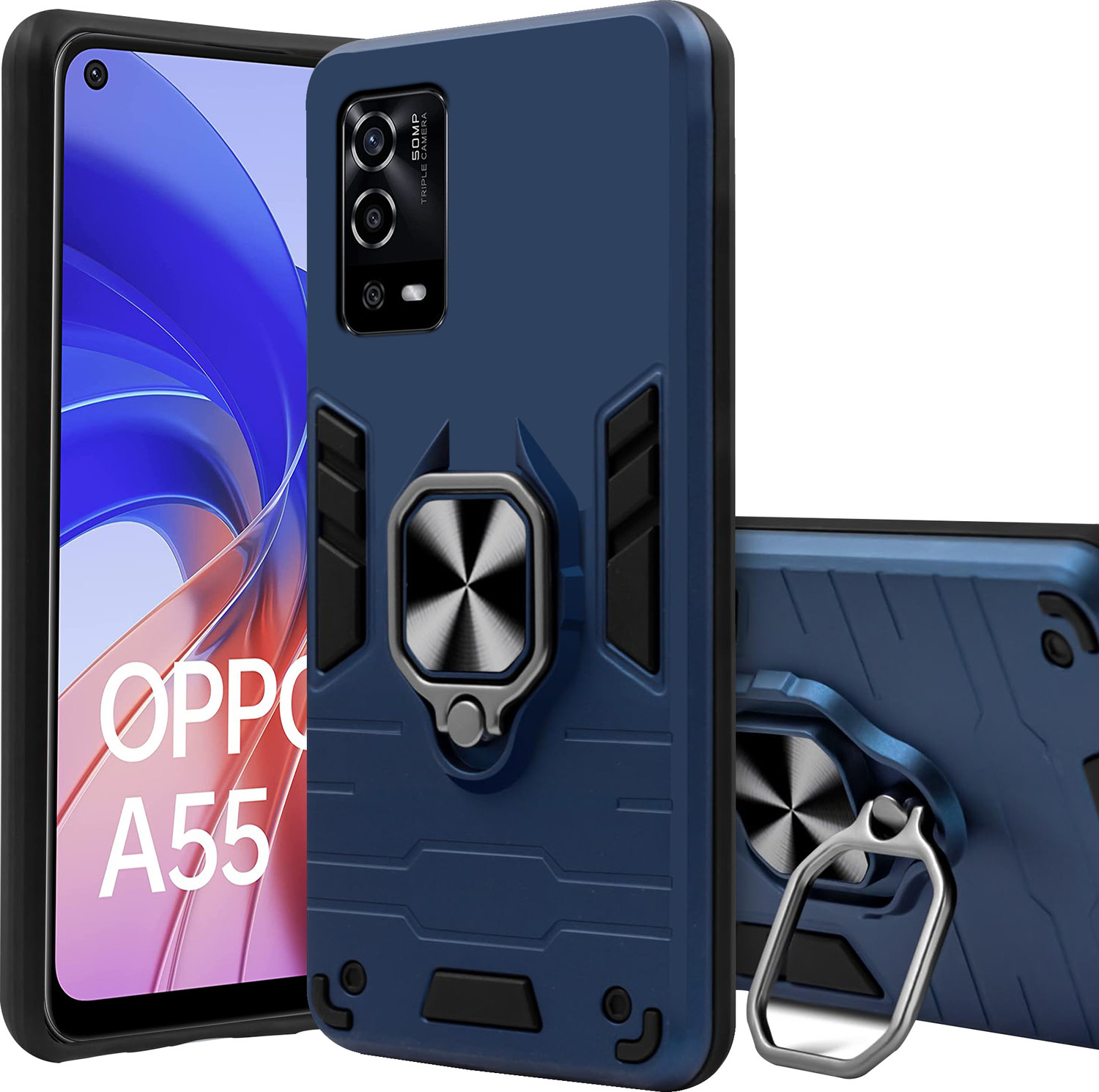 Image of SMARTPOCKET Back Cover for OPPO A55 4G