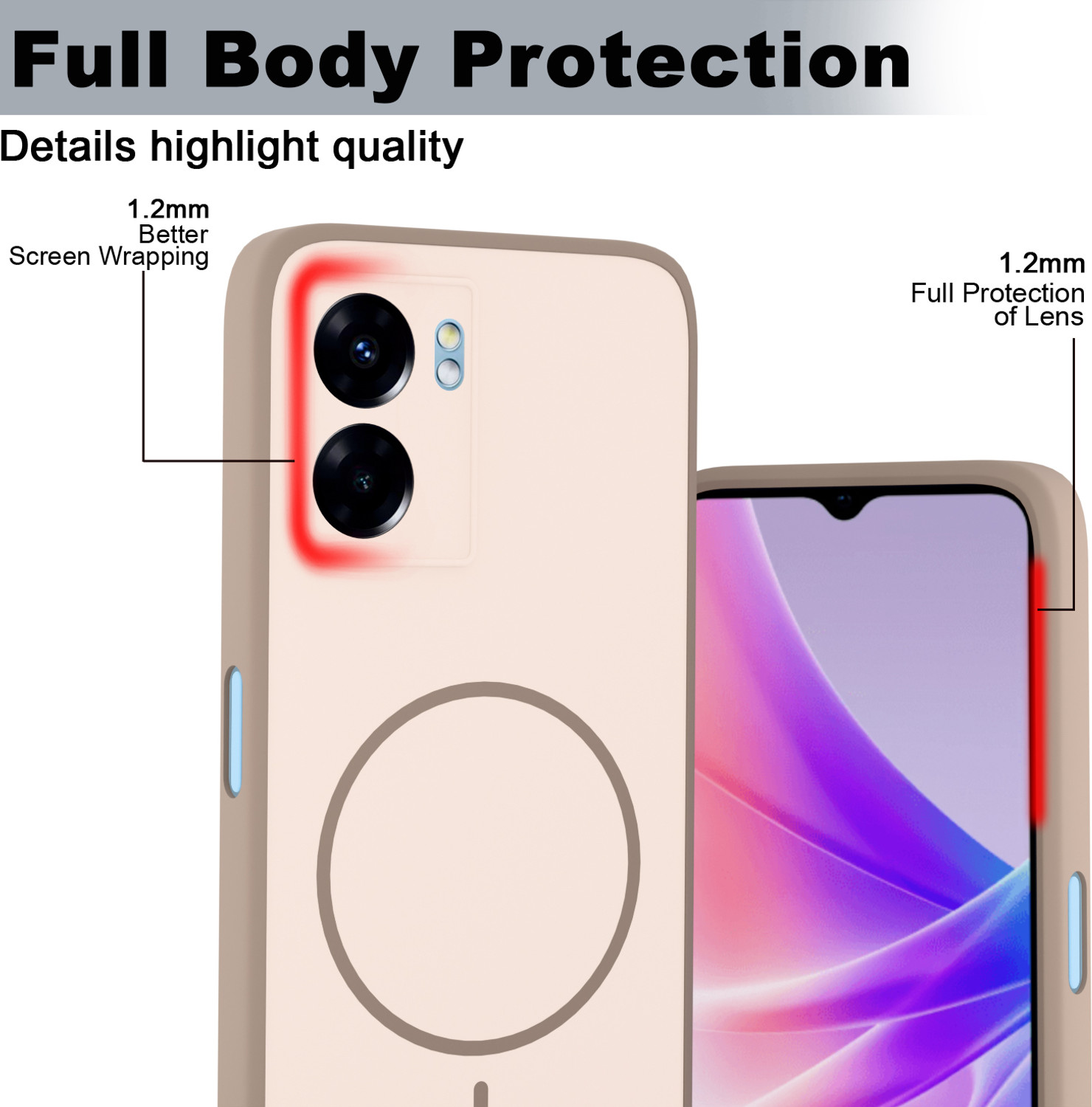 Image of KartV Back Cover for Oppo K10 5G